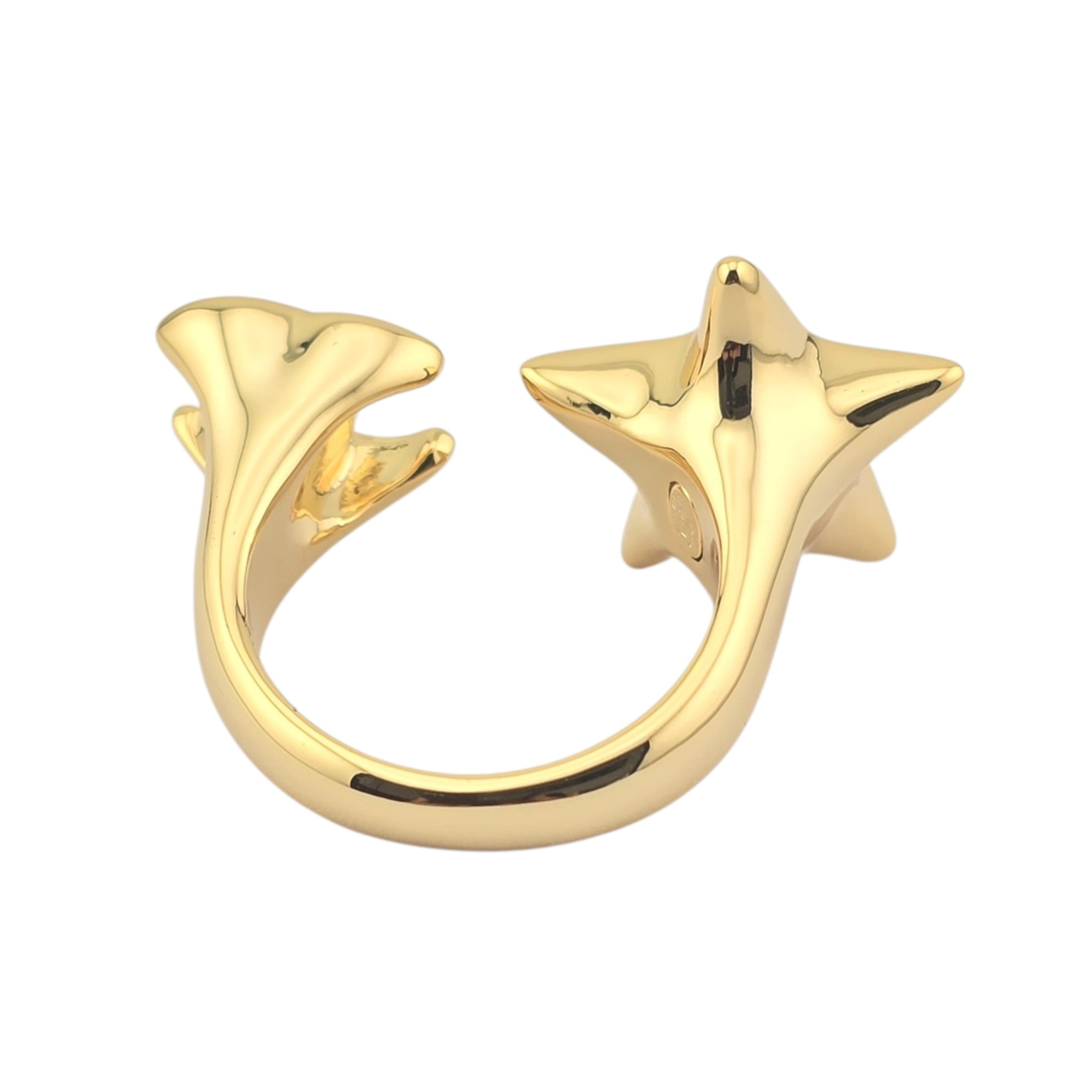 Chanel CC Gold Star Ring 2026 CHANEL
