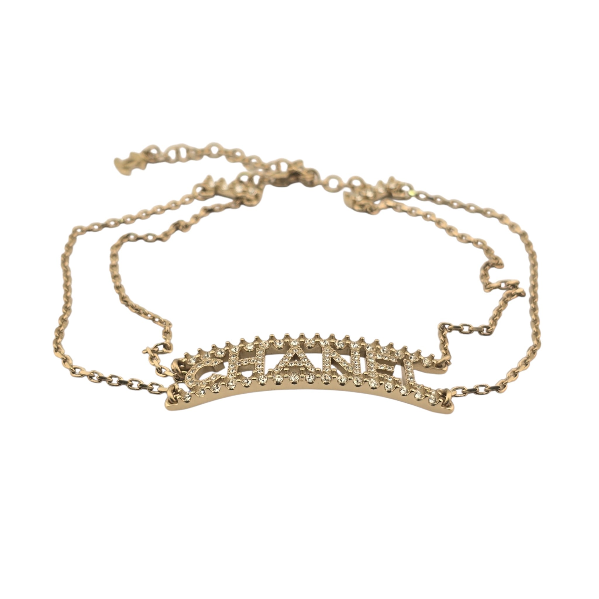 Chanel CC Gold Pendant Choker 2022 CHANEL
