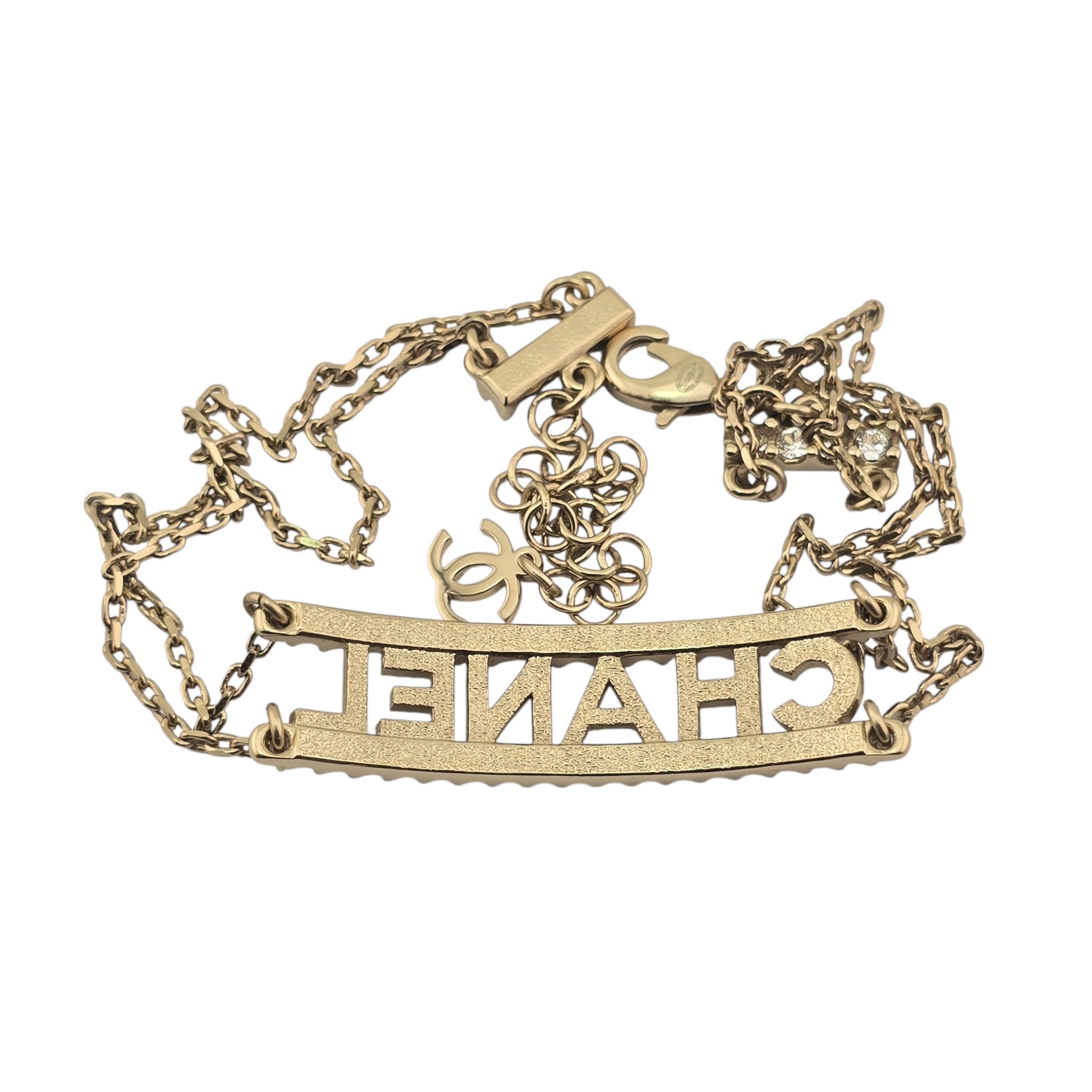 Chanel CC Gold Pendant Choker 2022 CHANEL