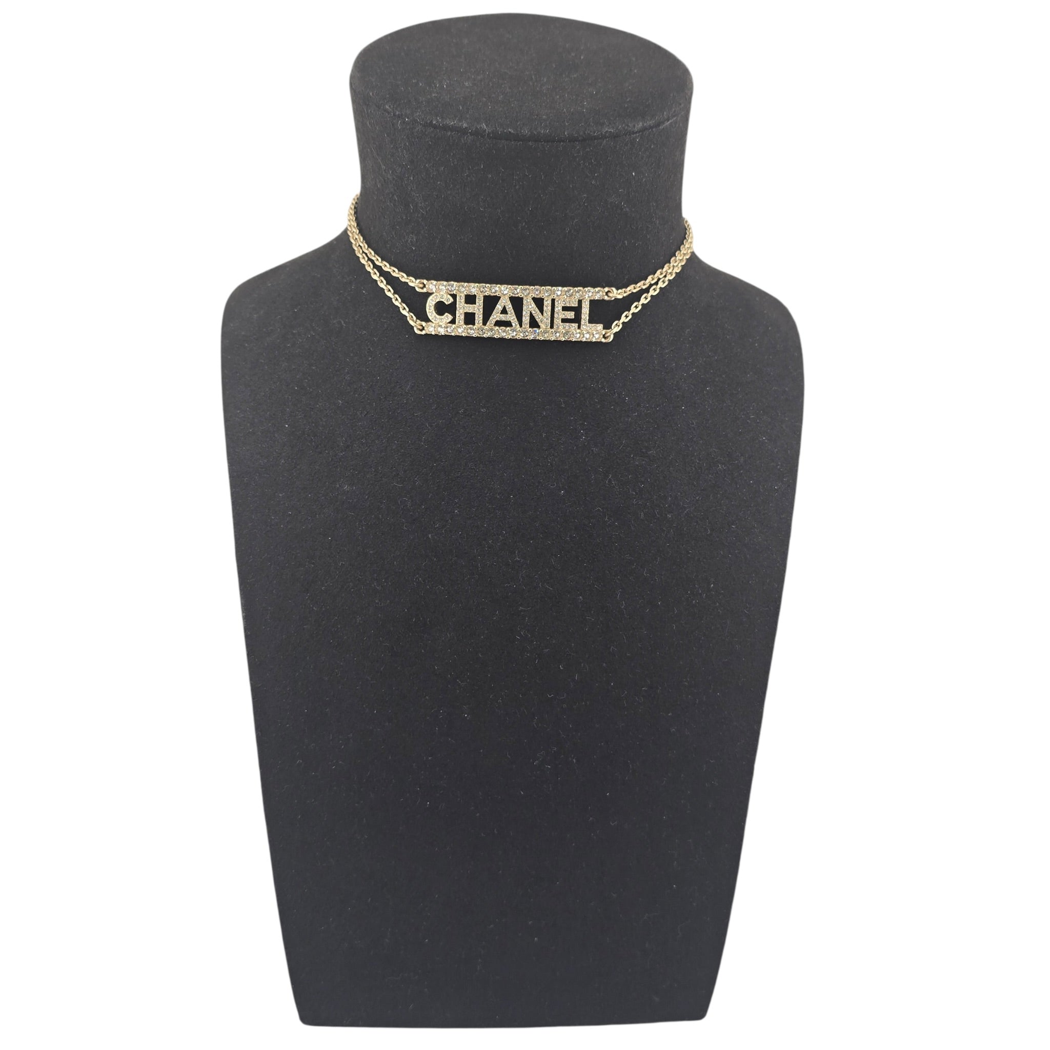 Chanel CC Gold Pendant Choker 2022 CHANEL