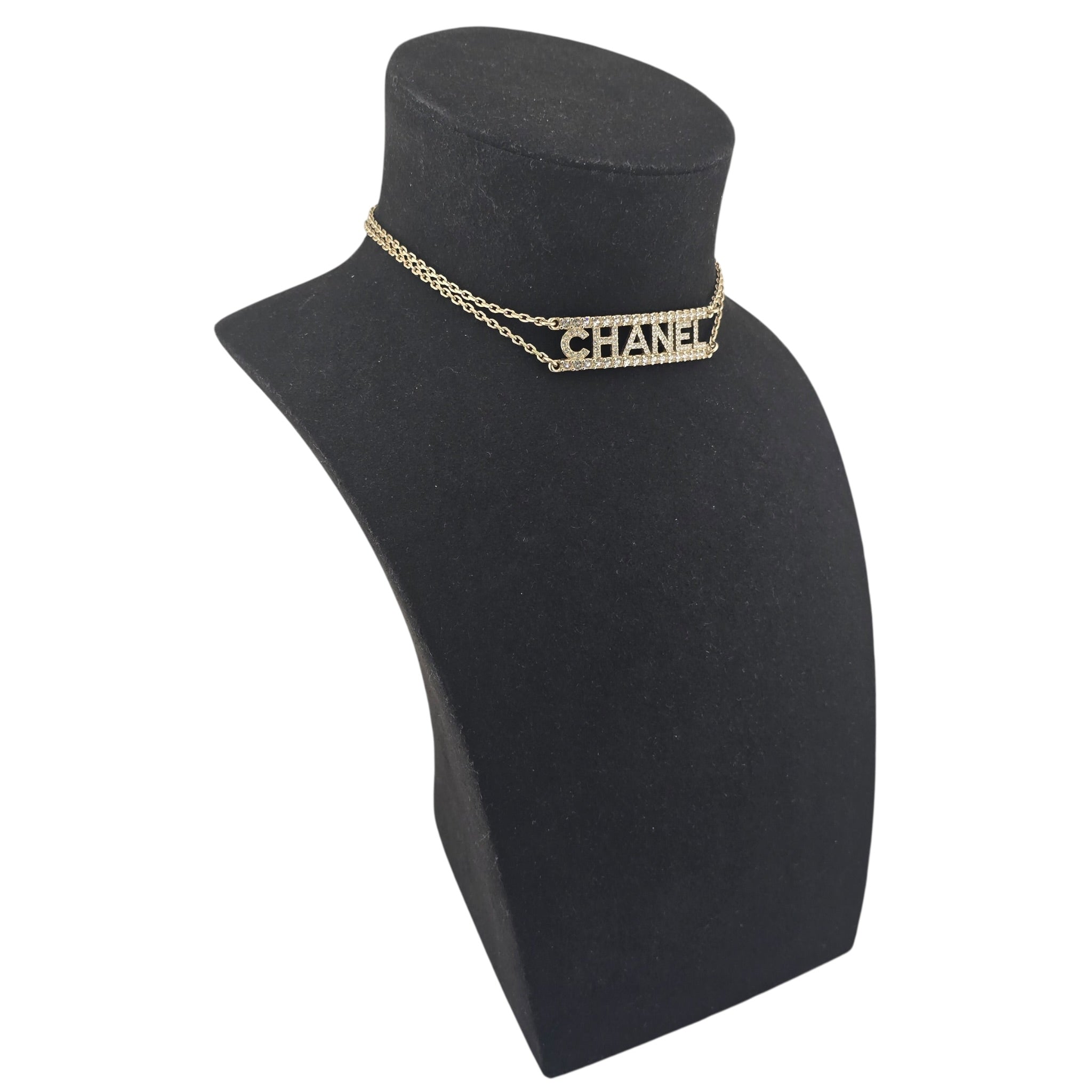 Chanel CC Gold Pendant Choker 2022 CHANEL
