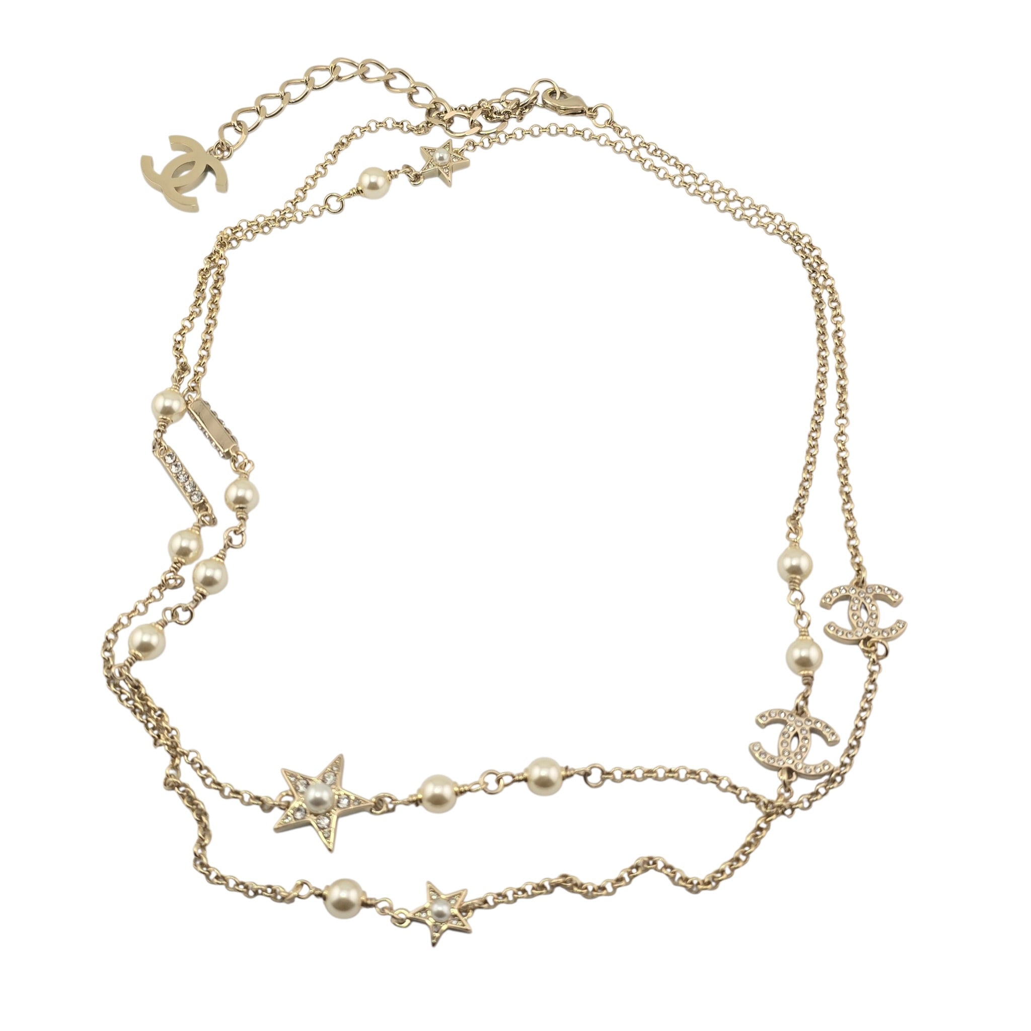 Chanel CC Star Long Necklace 2025 CHANEL