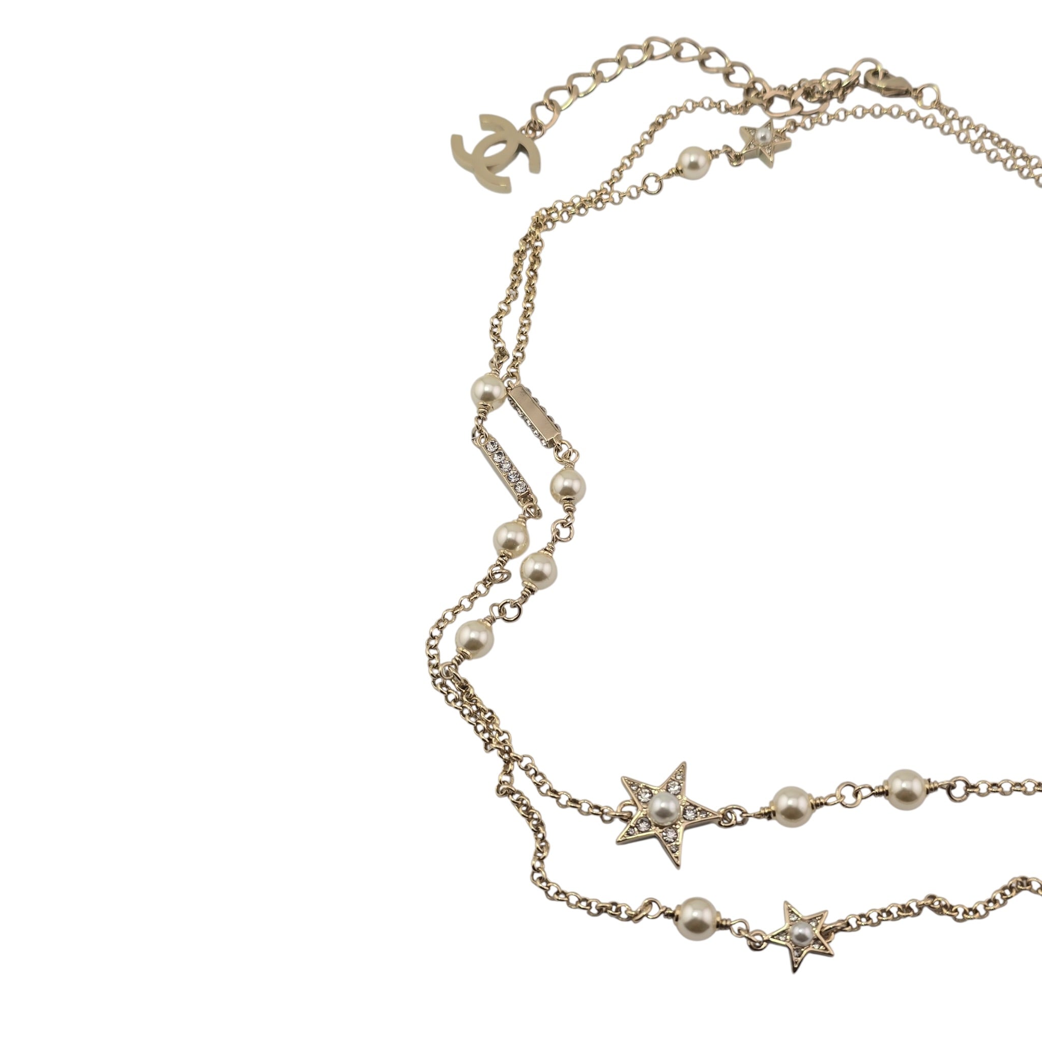 Chanel CC Star Long Necklace 2025 CHANEL