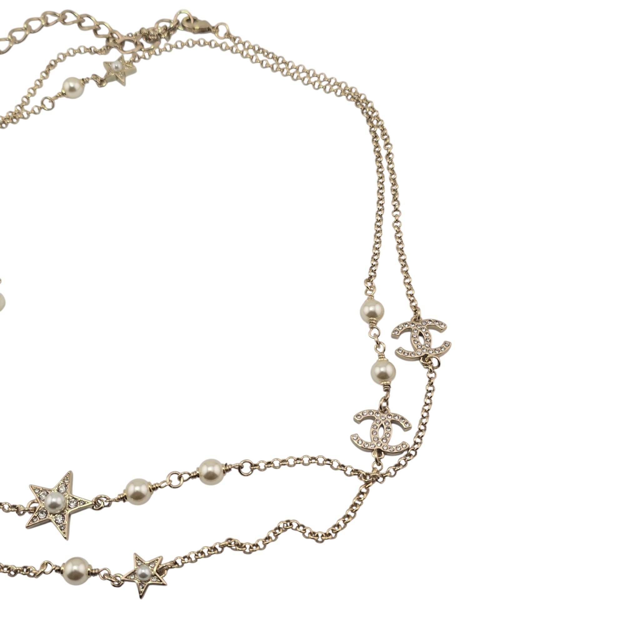 Chanel CC Star Long Necklace 2025 CHANEL