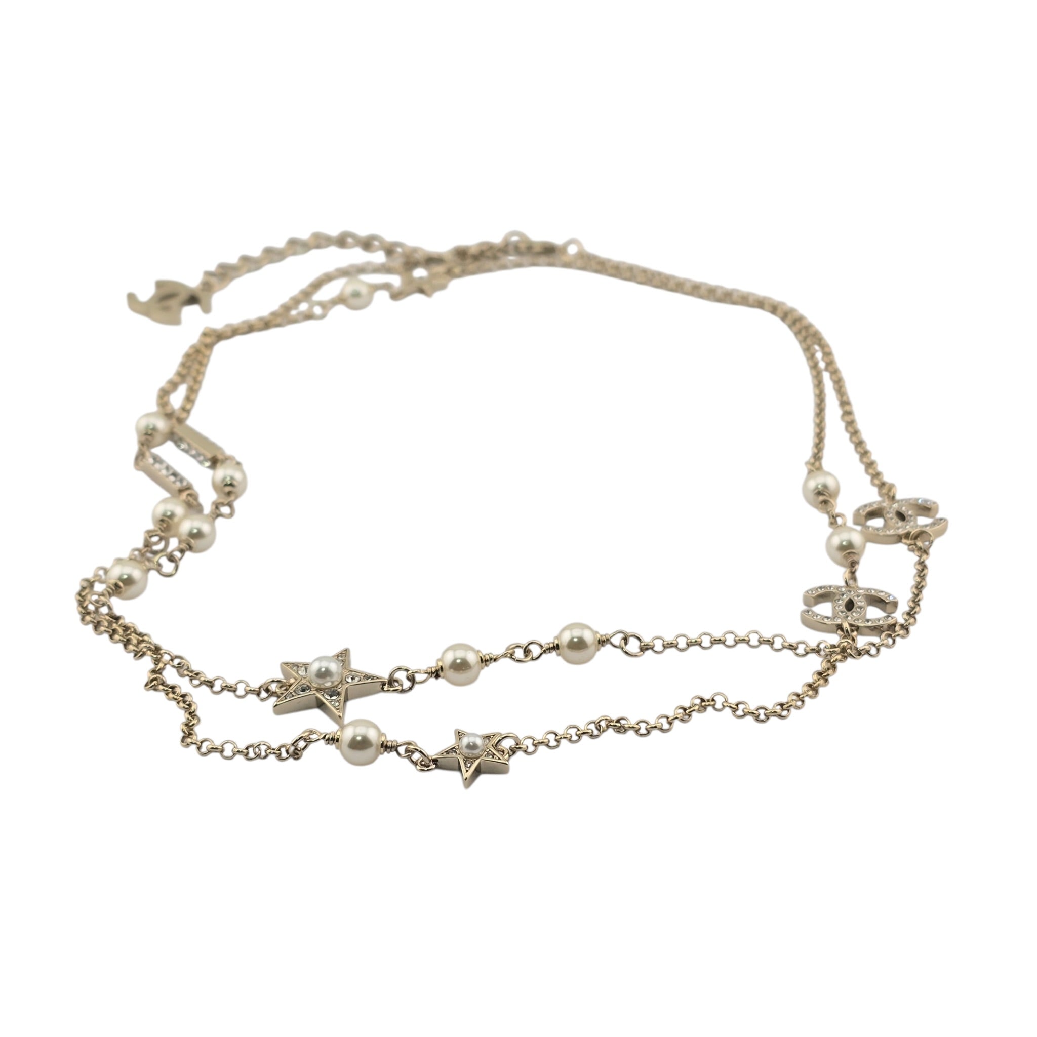 Chanel CC Star Long Necklace 2025 CHANEL