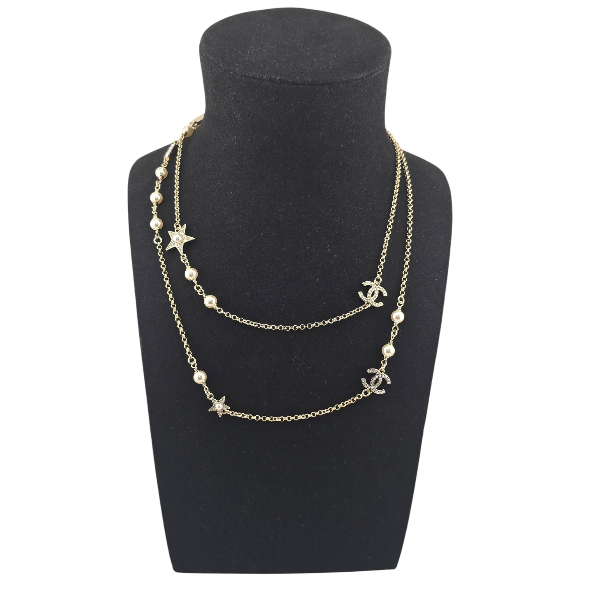 Chanel CC Star Long Necklace 2025 CHANEL