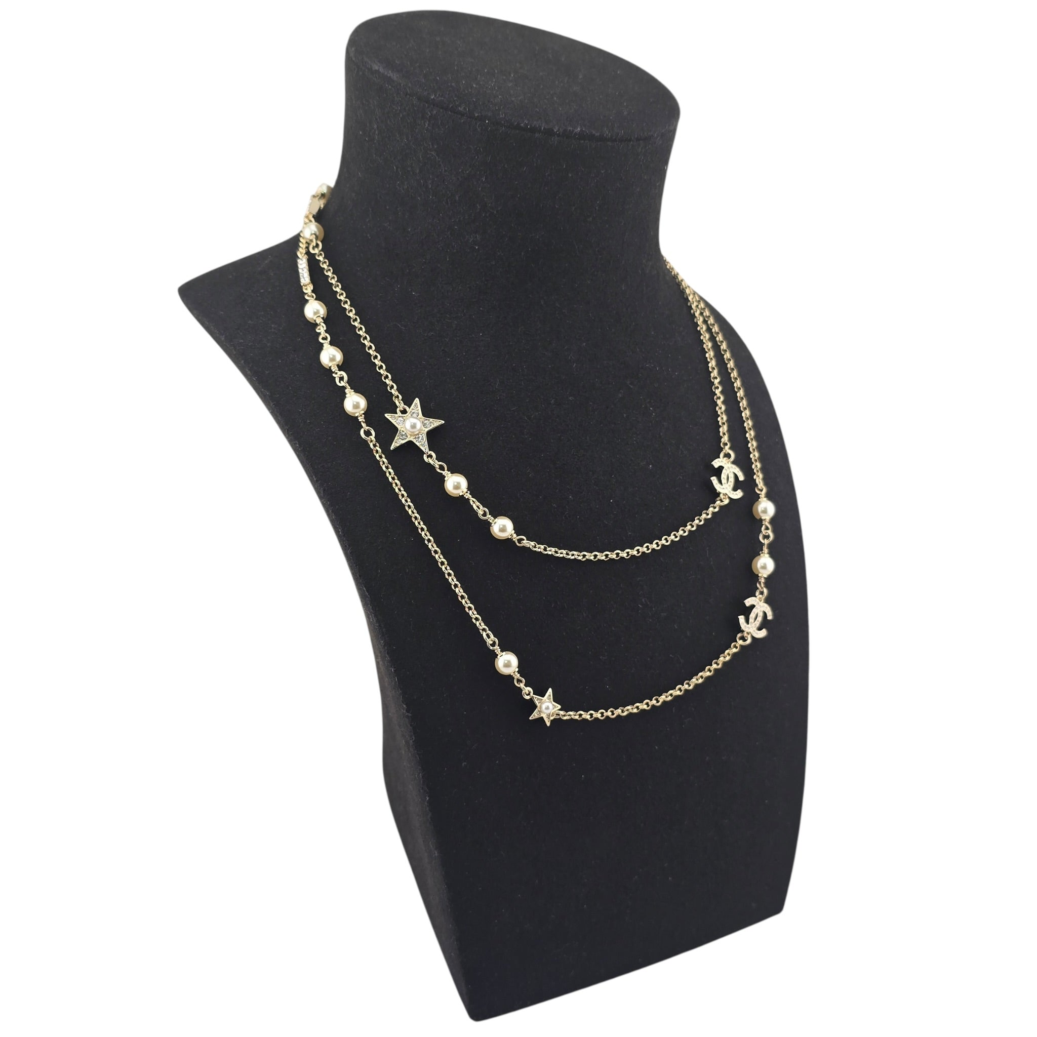Chanel CC Star Long Necklace 2025 CHANEL
