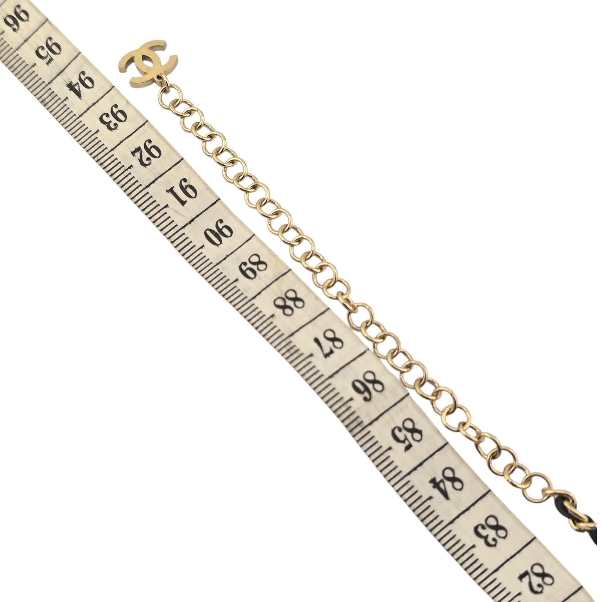 Chanel CC Faux Pearl Crystal Long Necklace 2021 CHANEL
