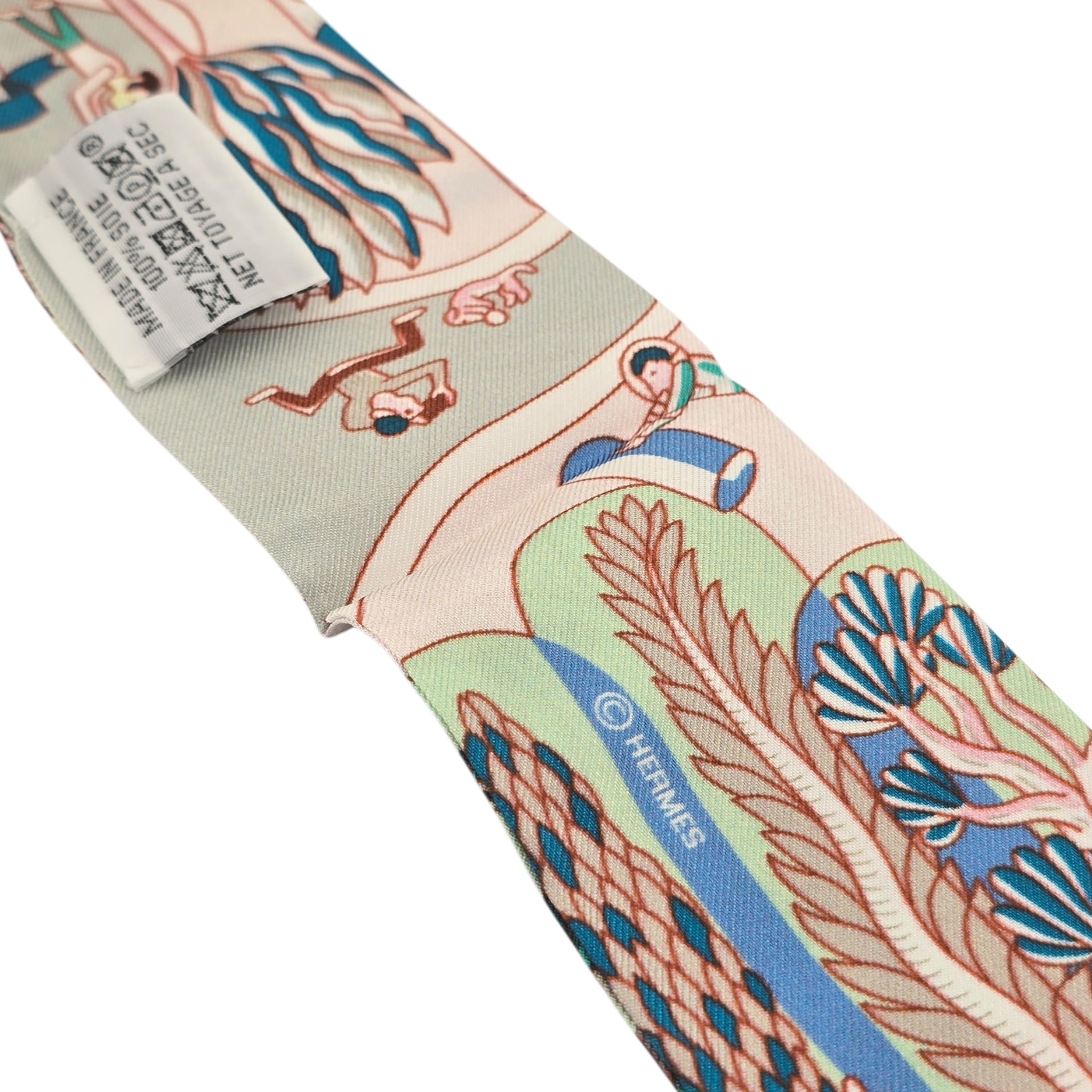 Hermes Silk Twilly Exposition Universelle HERMES