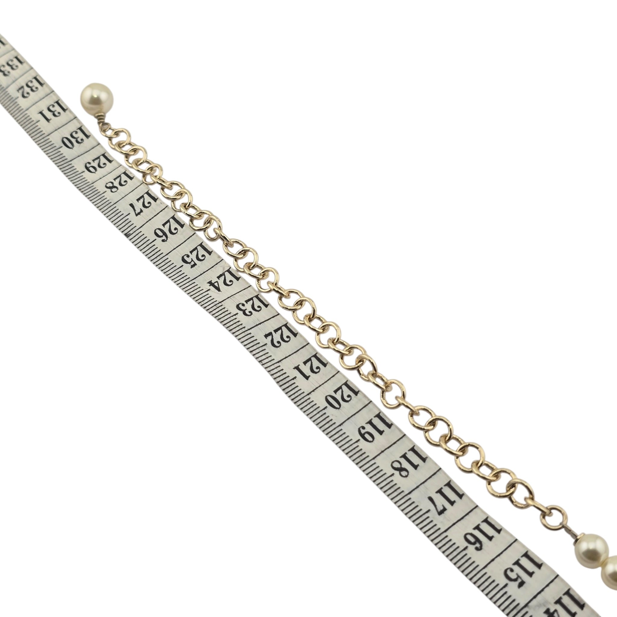 Chanel CC Long Faux Pearl Necklace Star Crystals 2025 CHANEL