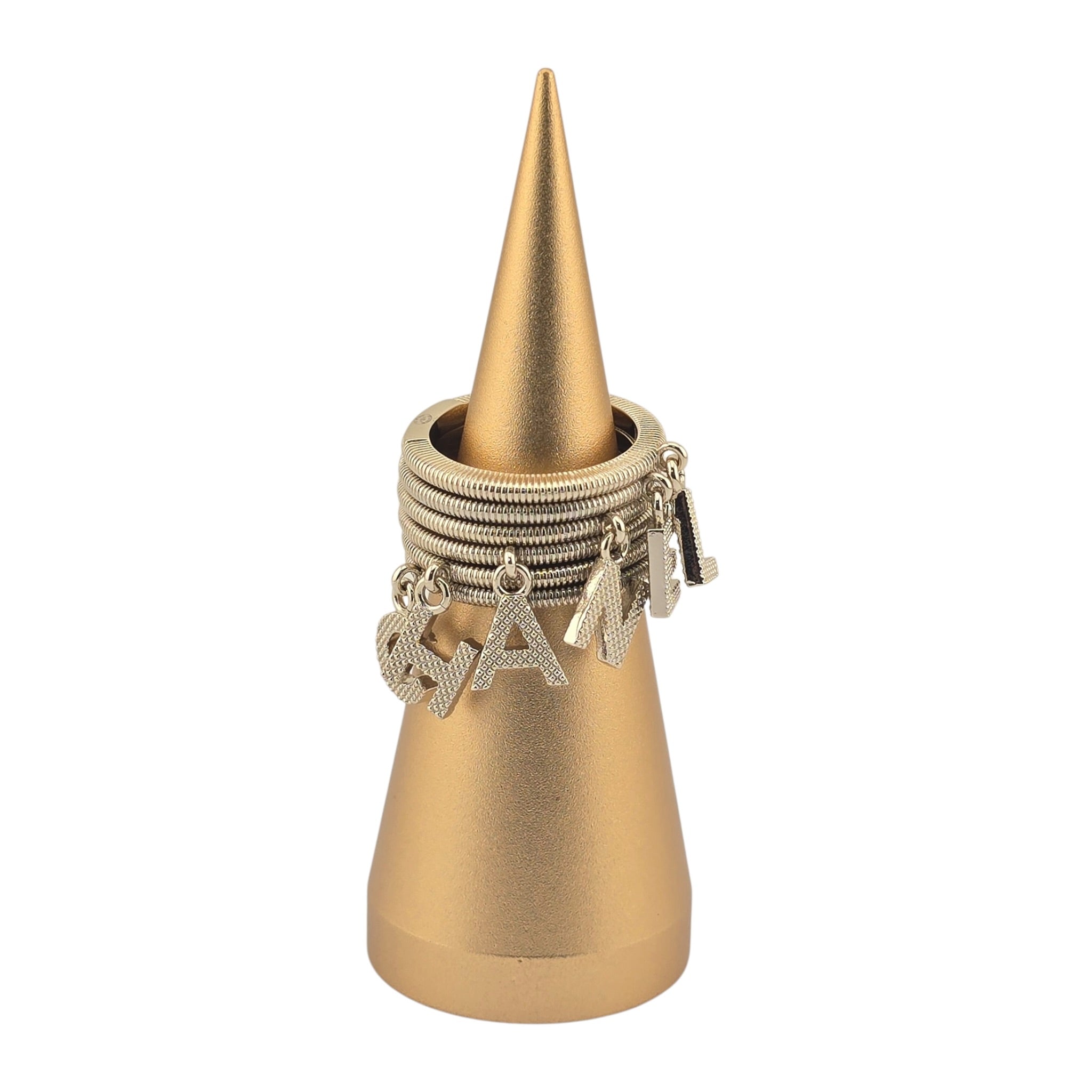 Chanel Logo Stackable Ring Set CHANEL