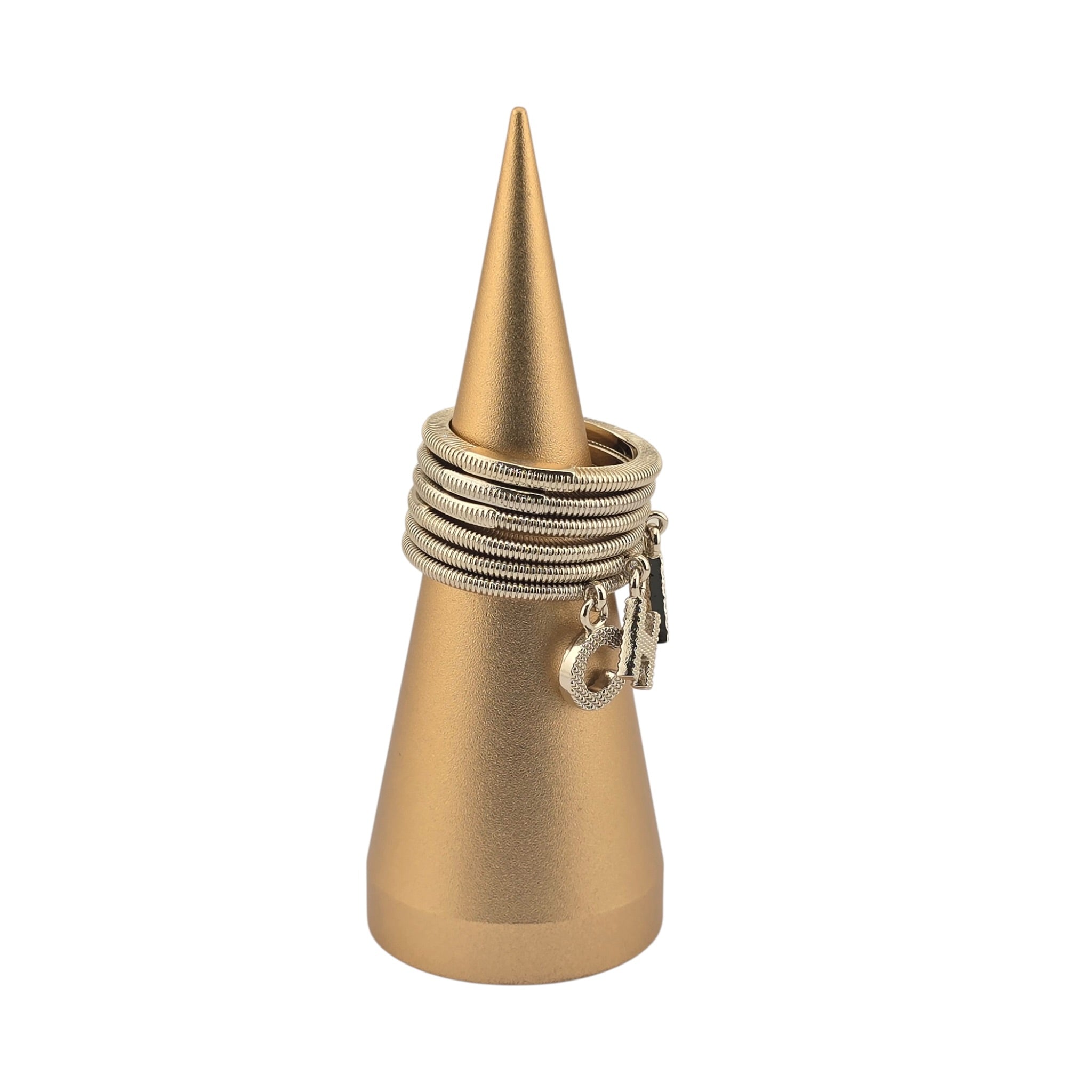 Chanel Logo Stackable Ring Set CHANEL