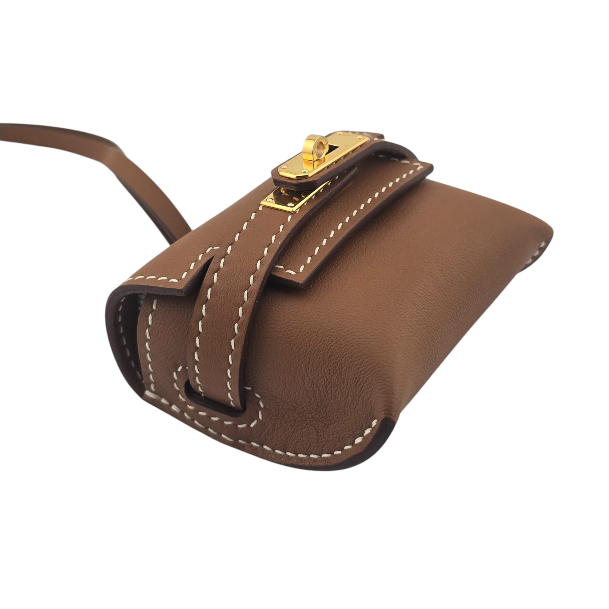 Hermès Kellyfestival Bag Charm Gold HERMES