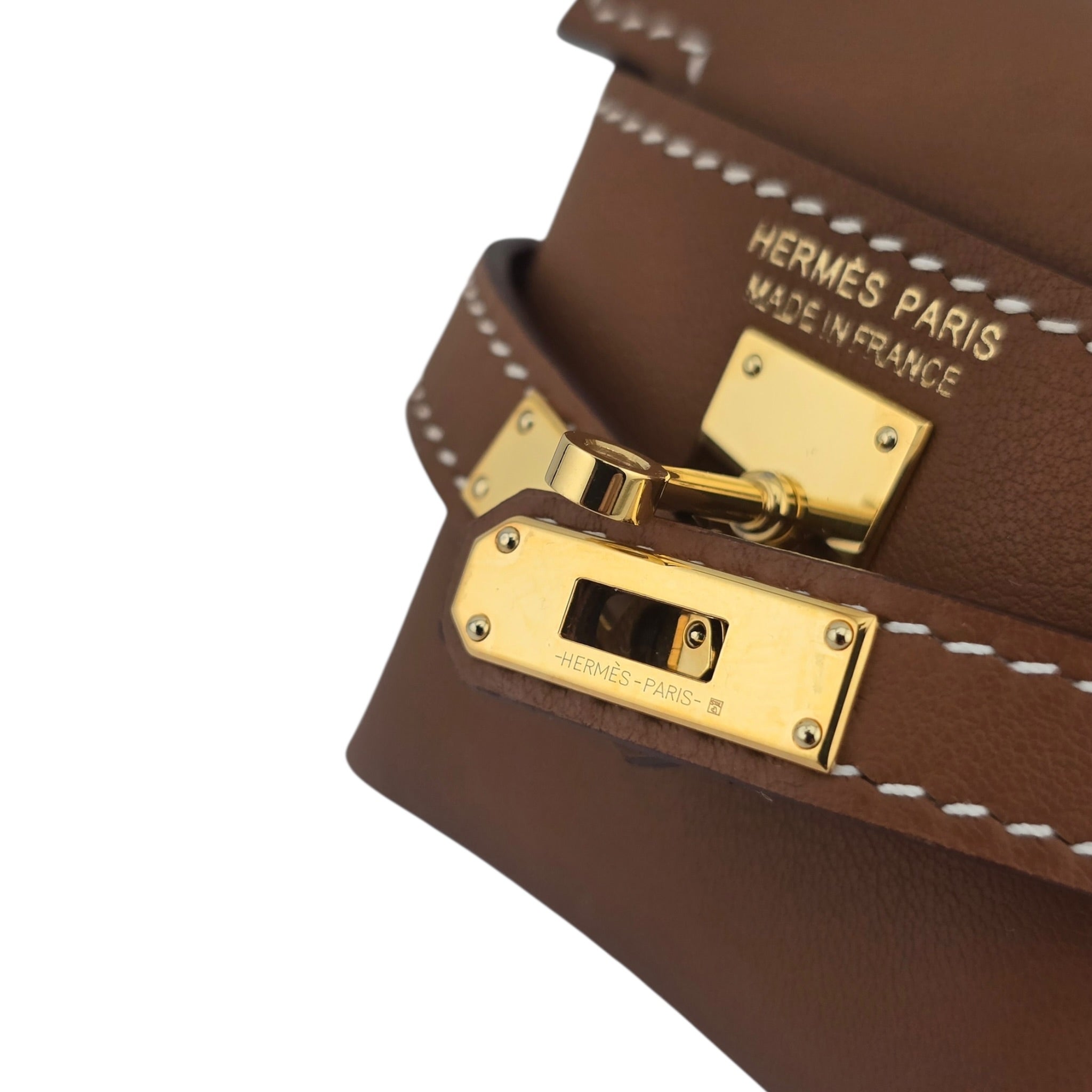 Hermès Kellyfestival Bag Charm Gold HERMES