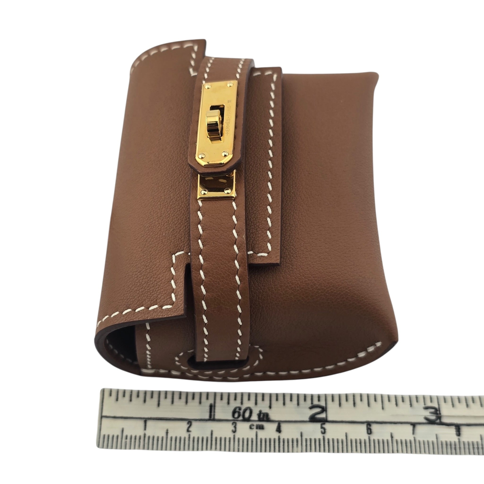 Hermès Kellyfestival Bag Charm Gold HERMES
