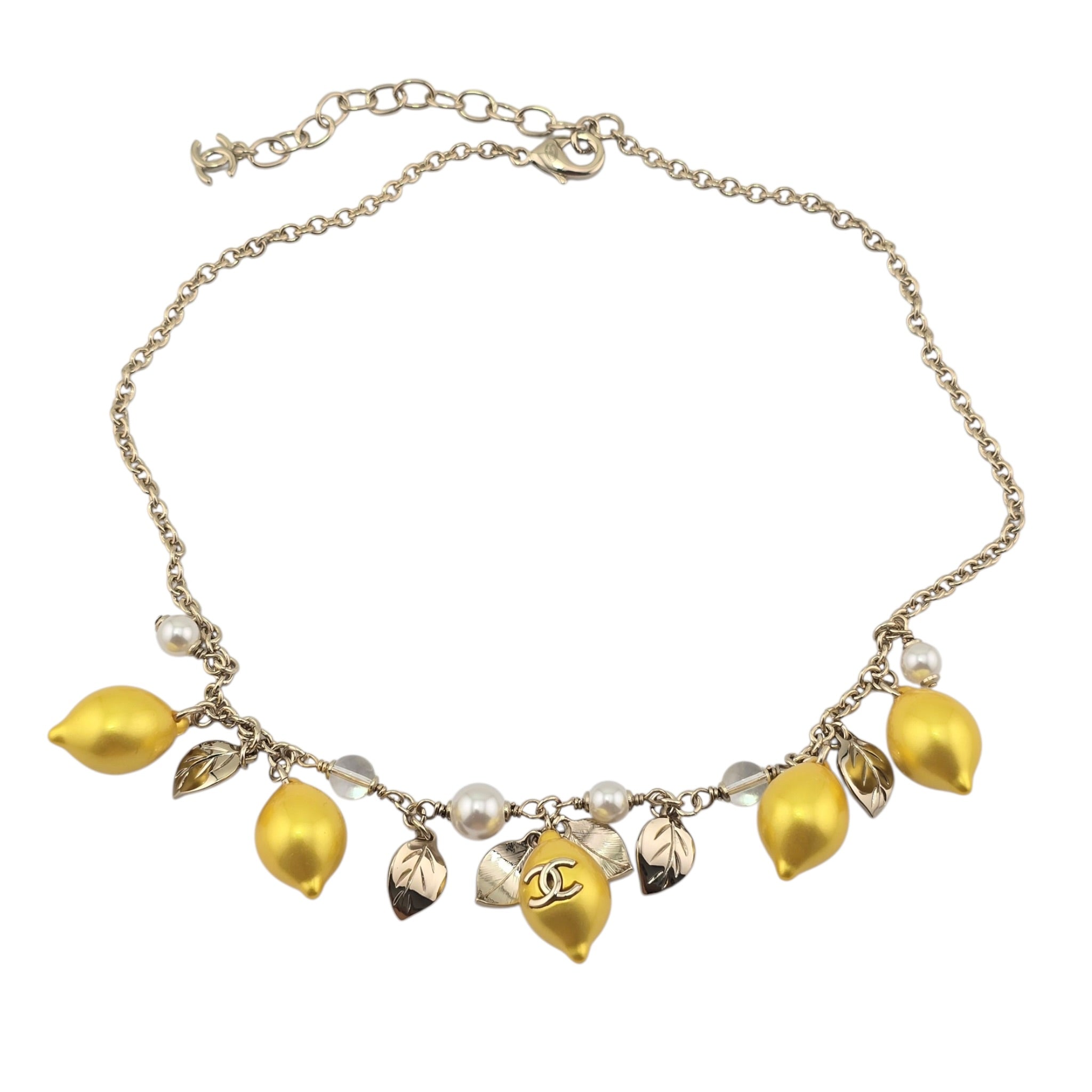 Chanel CC Lemon Pendant Necklace 2026 CHANEL