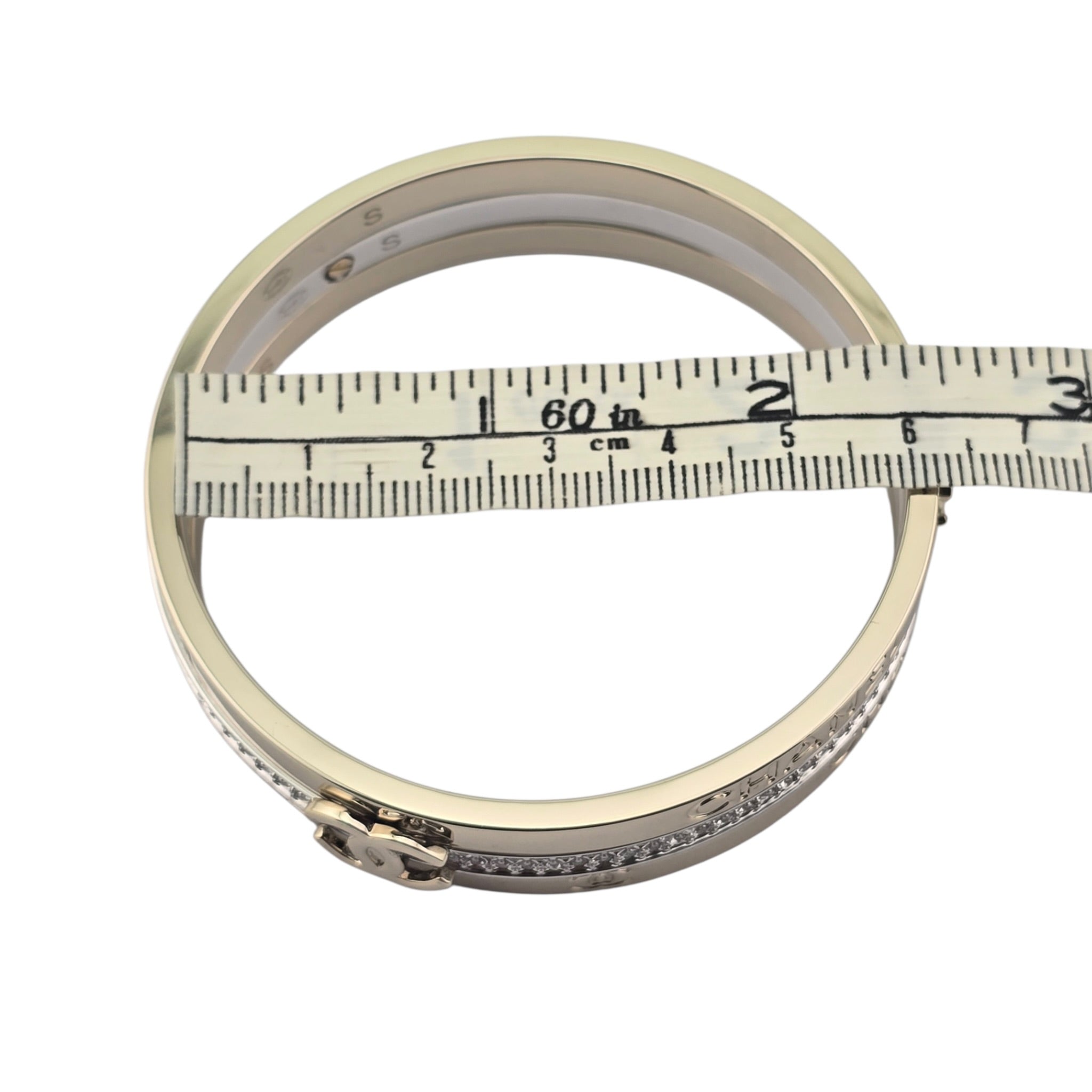 Chanel CC Cuff Bangle Gold Set S 2026 CHANEL