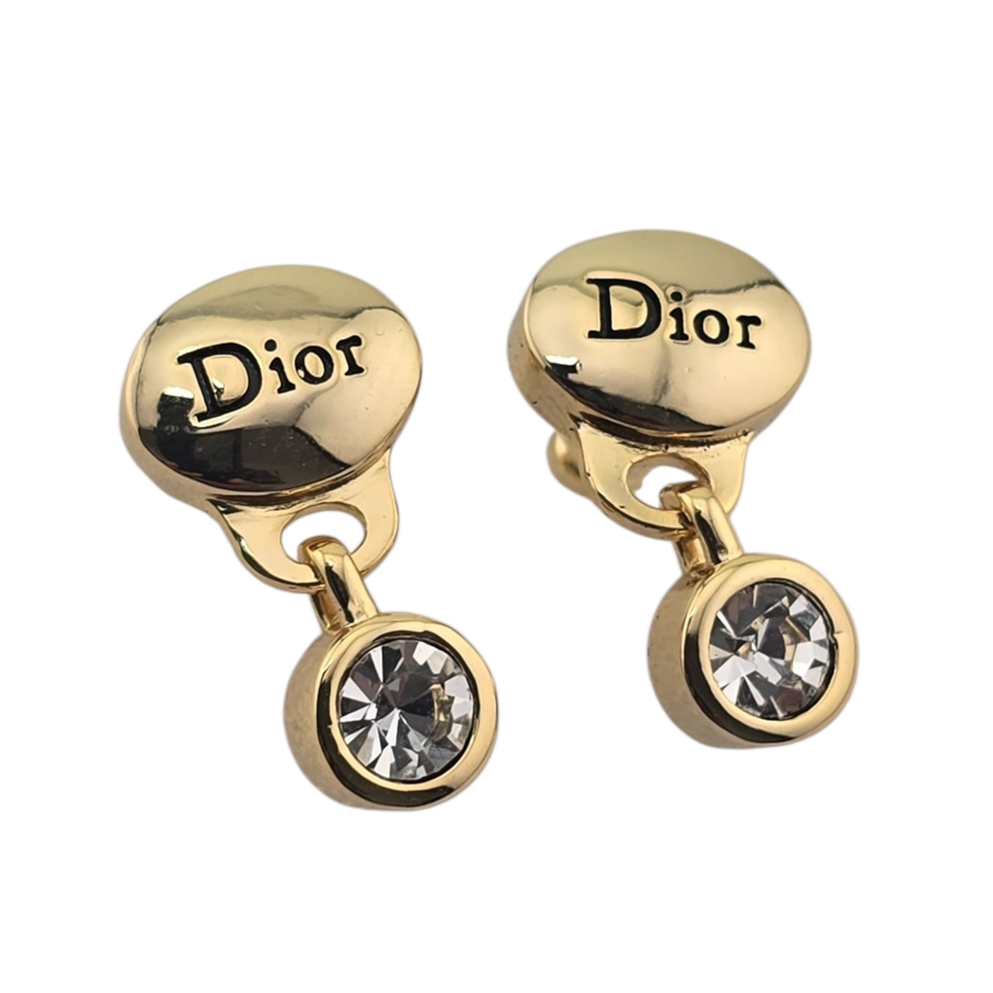 Christian Dior Core Gold Earrings DIOR