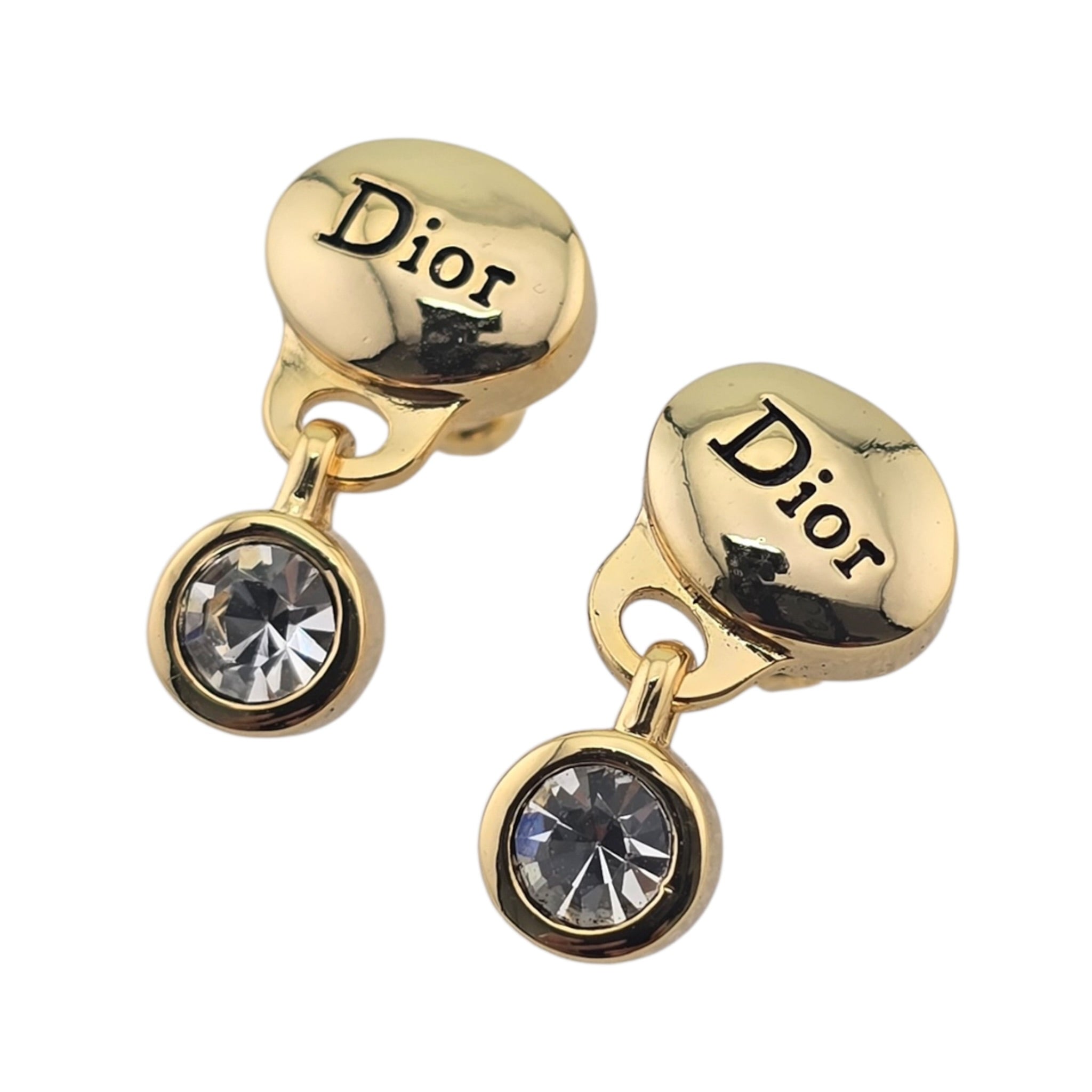 Christian Dior Core Gold Earrings DIOR