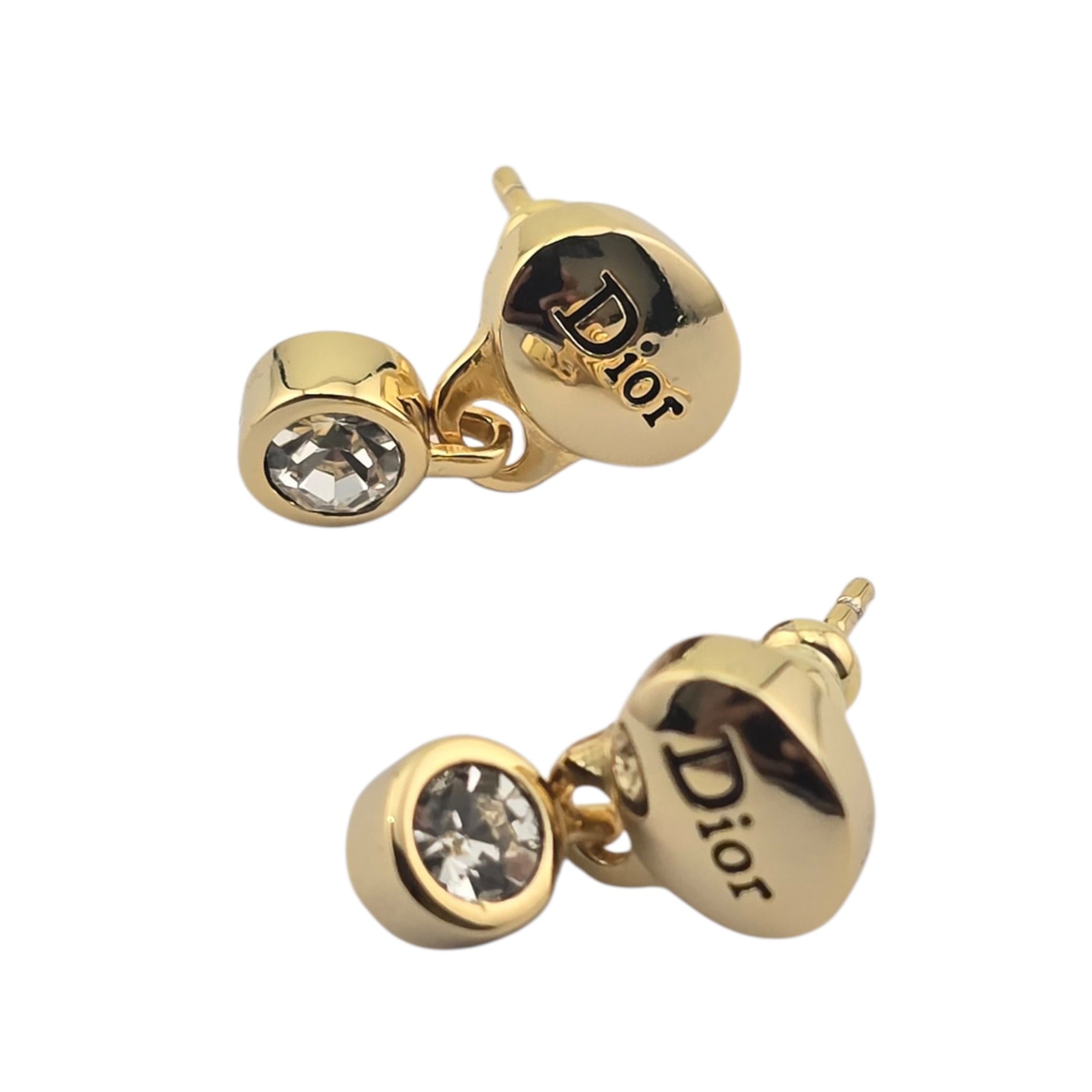 Christian Dior Core Gold Earrings DIOR