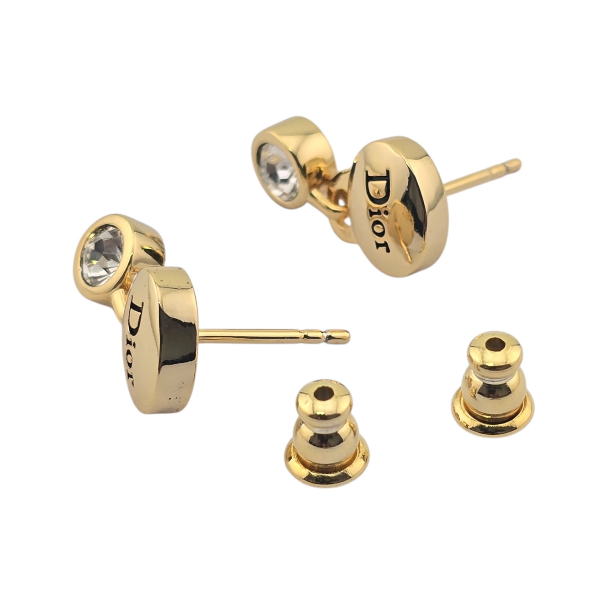 Christian Dior Core Gold Earrings DIOR