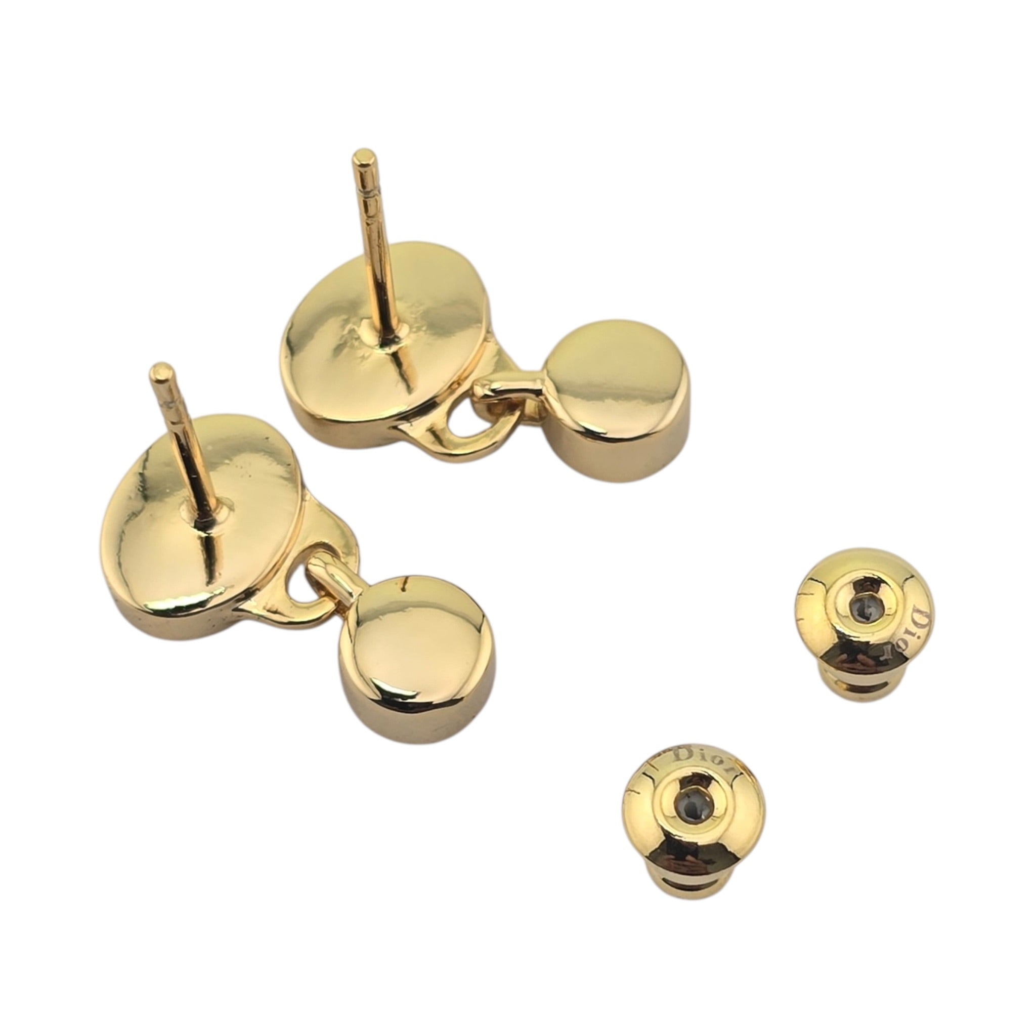 Christian Dior Core Gold Earrings DIOR
