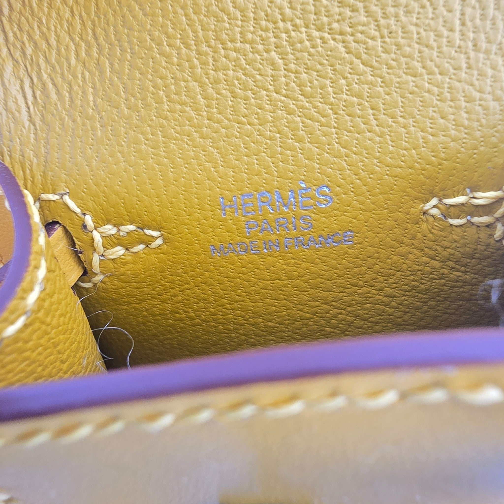 Hermès Quelle Idole Kelly Doll Bag Charm Foin HERMES