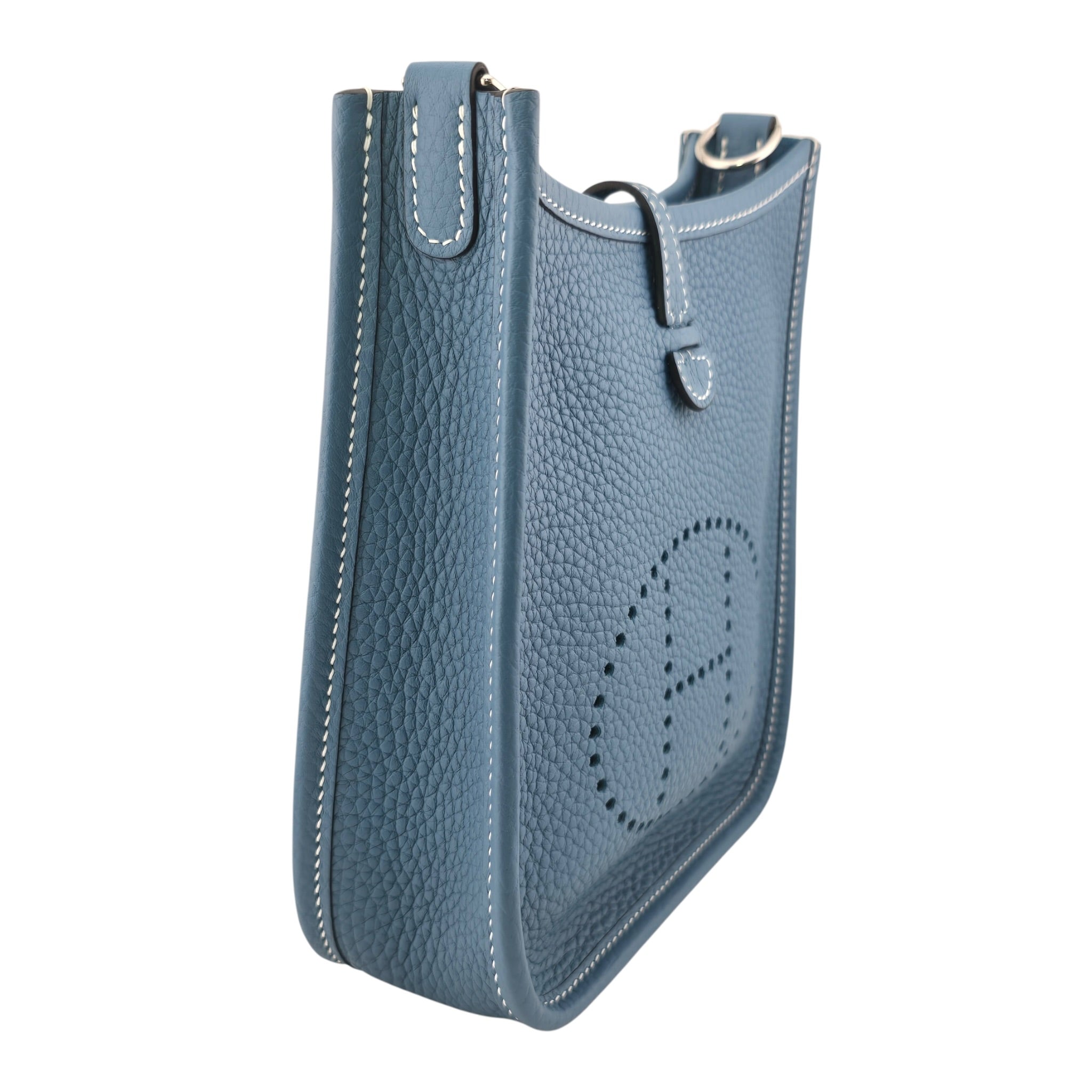 Hermès Bleu Jean Evelyne 16 Taurillon Clemence PHW K 2025 HERMES