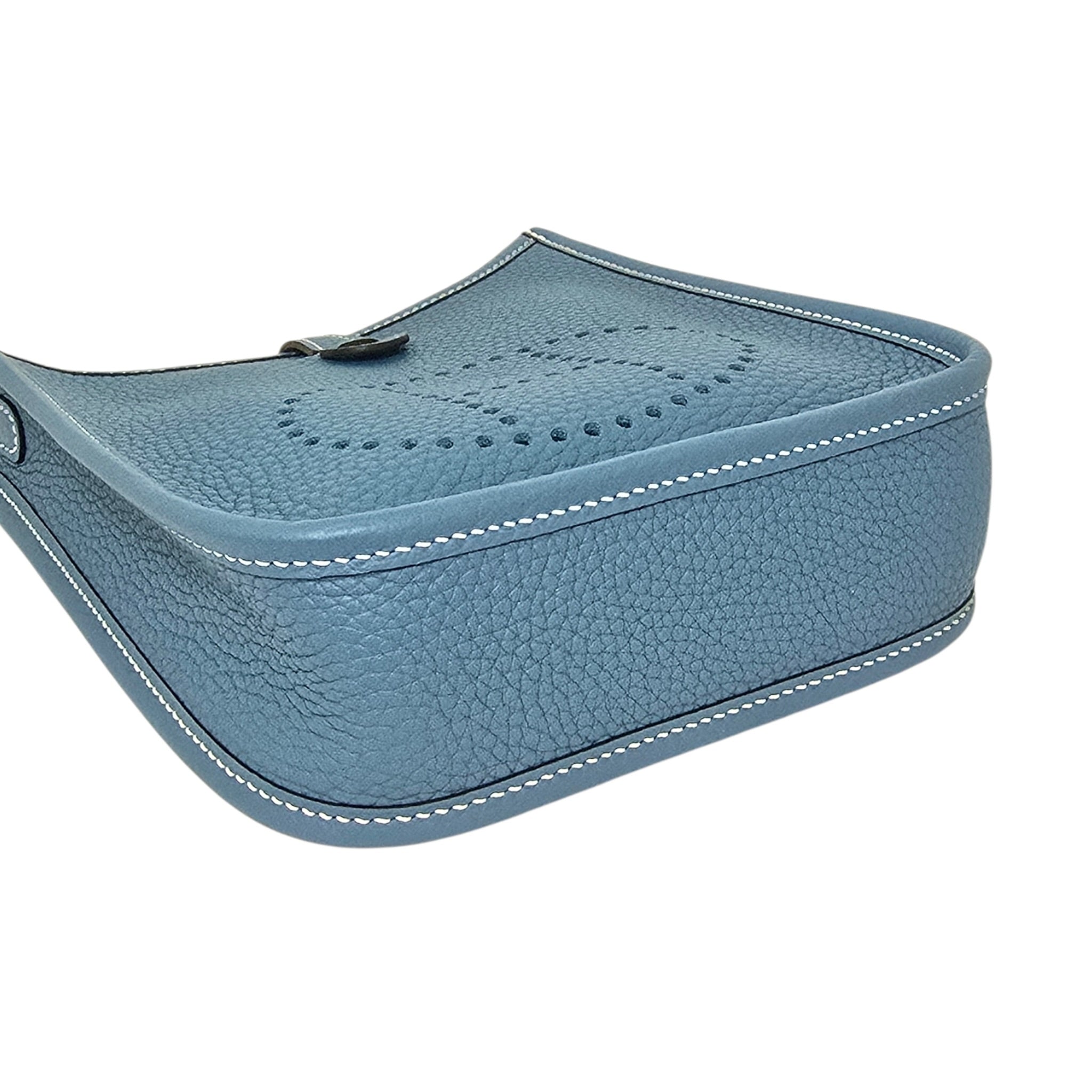 Hermès Bleu Jean Evelyne 16 Taurillon Clemence PHW K 2025 HERMES