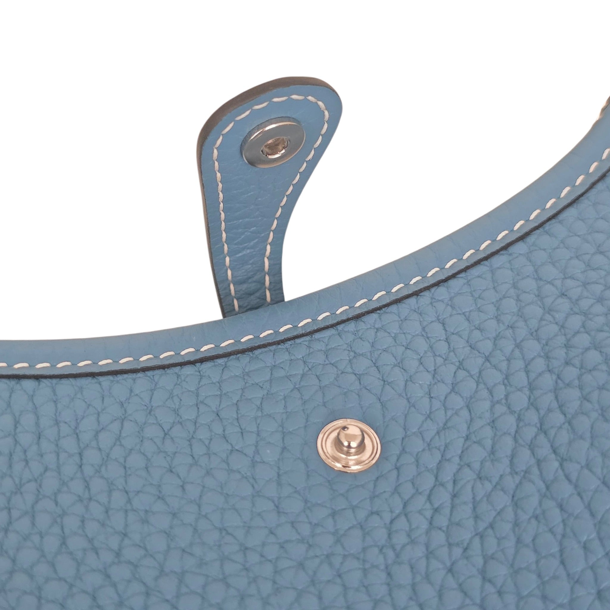 Hermès Bleu Jean Evelyne 16 Taurillon Clemence PHW K 2025 HERMES