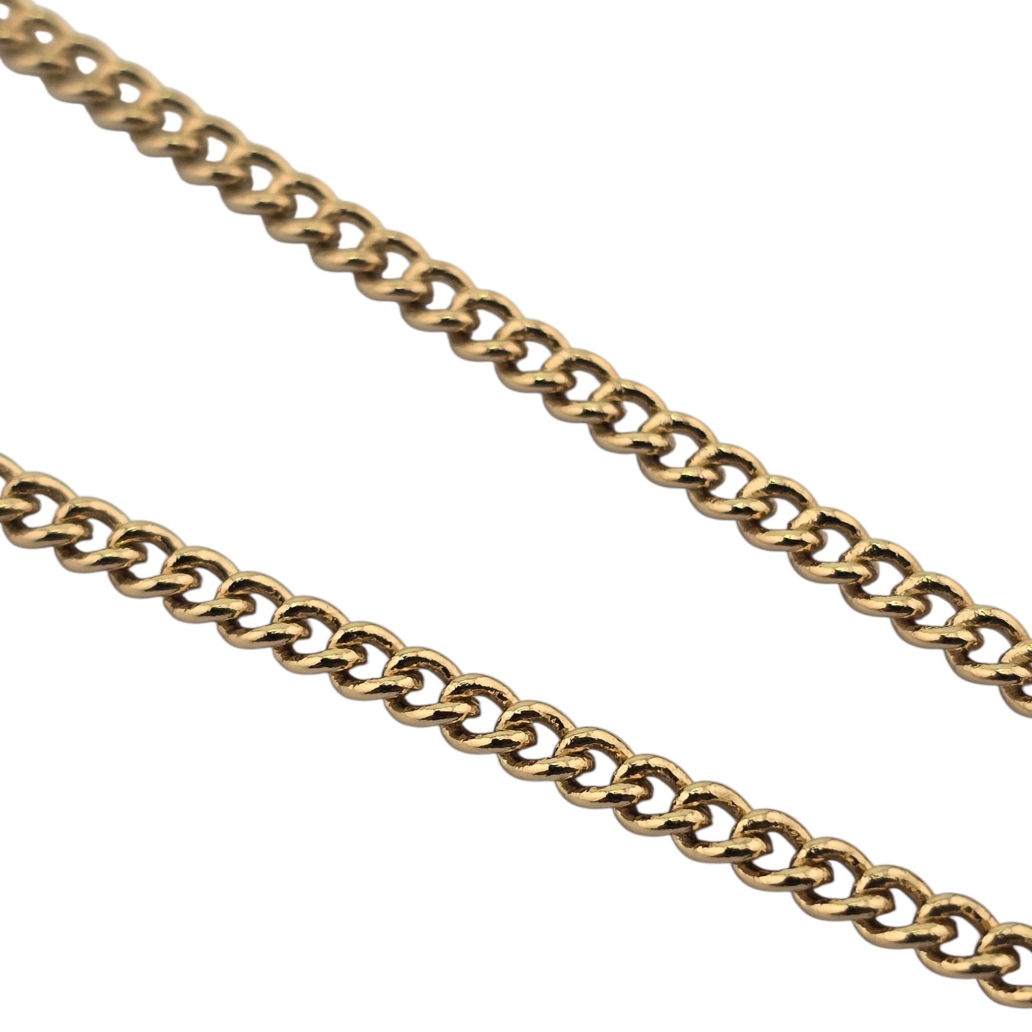 Chanel CC Double Interlock Gold Necklace 2026 CHANEL