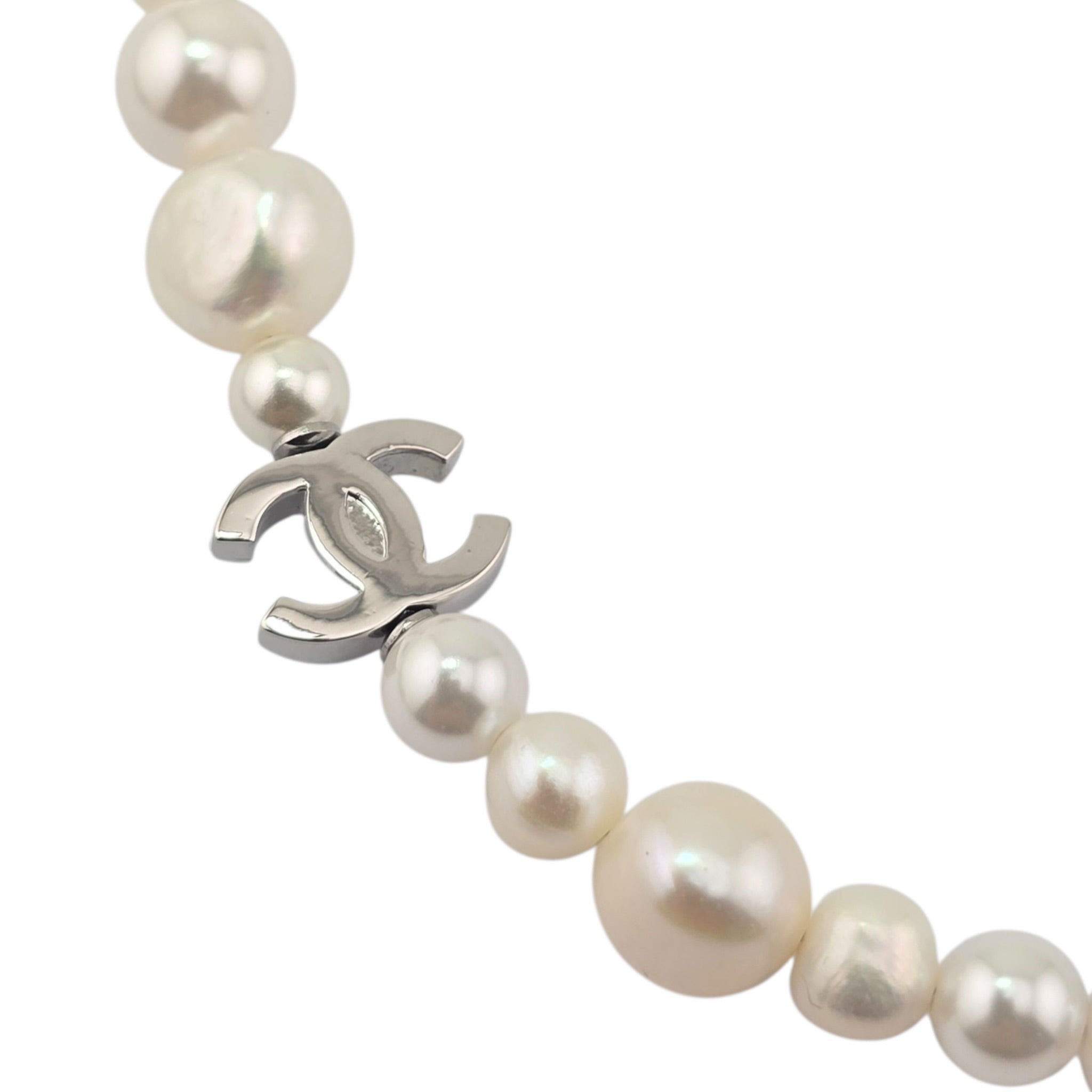 Chanel CC Faux Pearl Necklace 2026 CHANEL