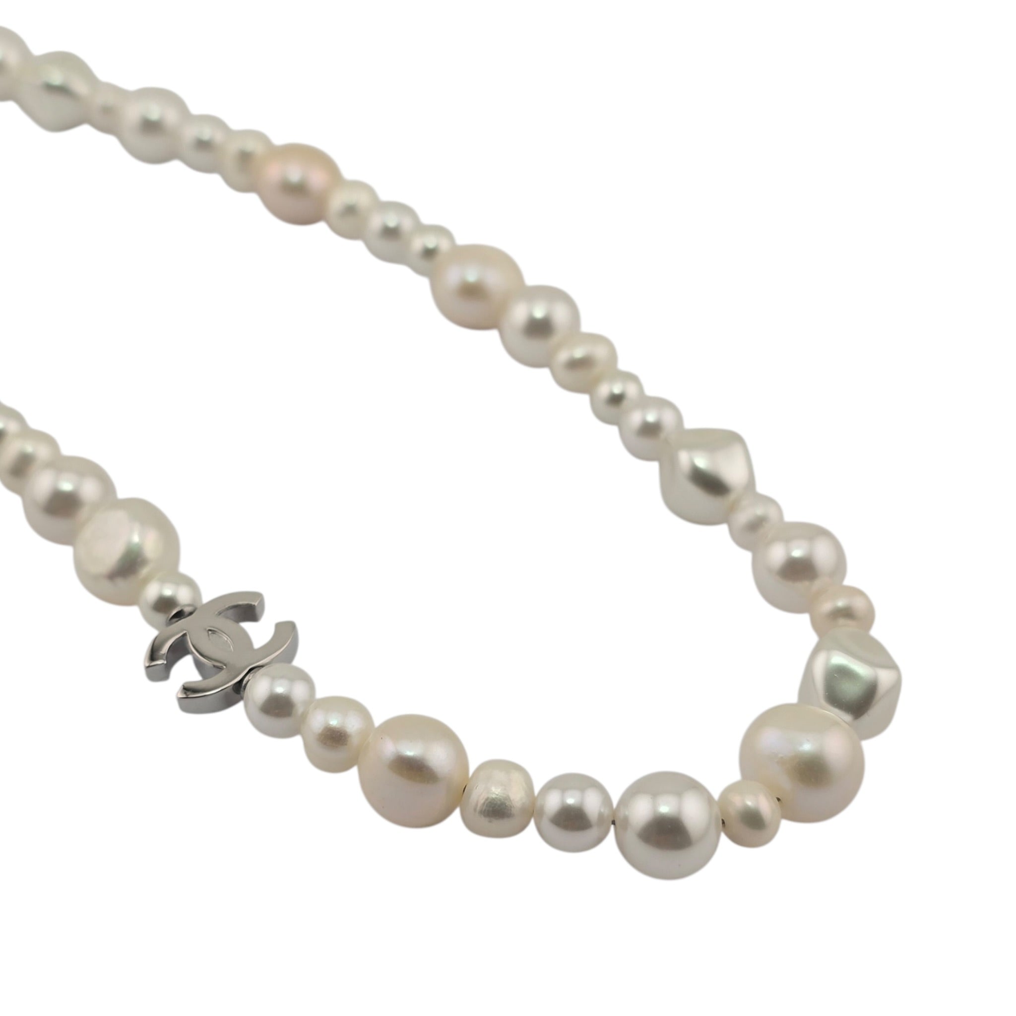 Chanel CC Faux Pearl Necklace 2026 CHANEL