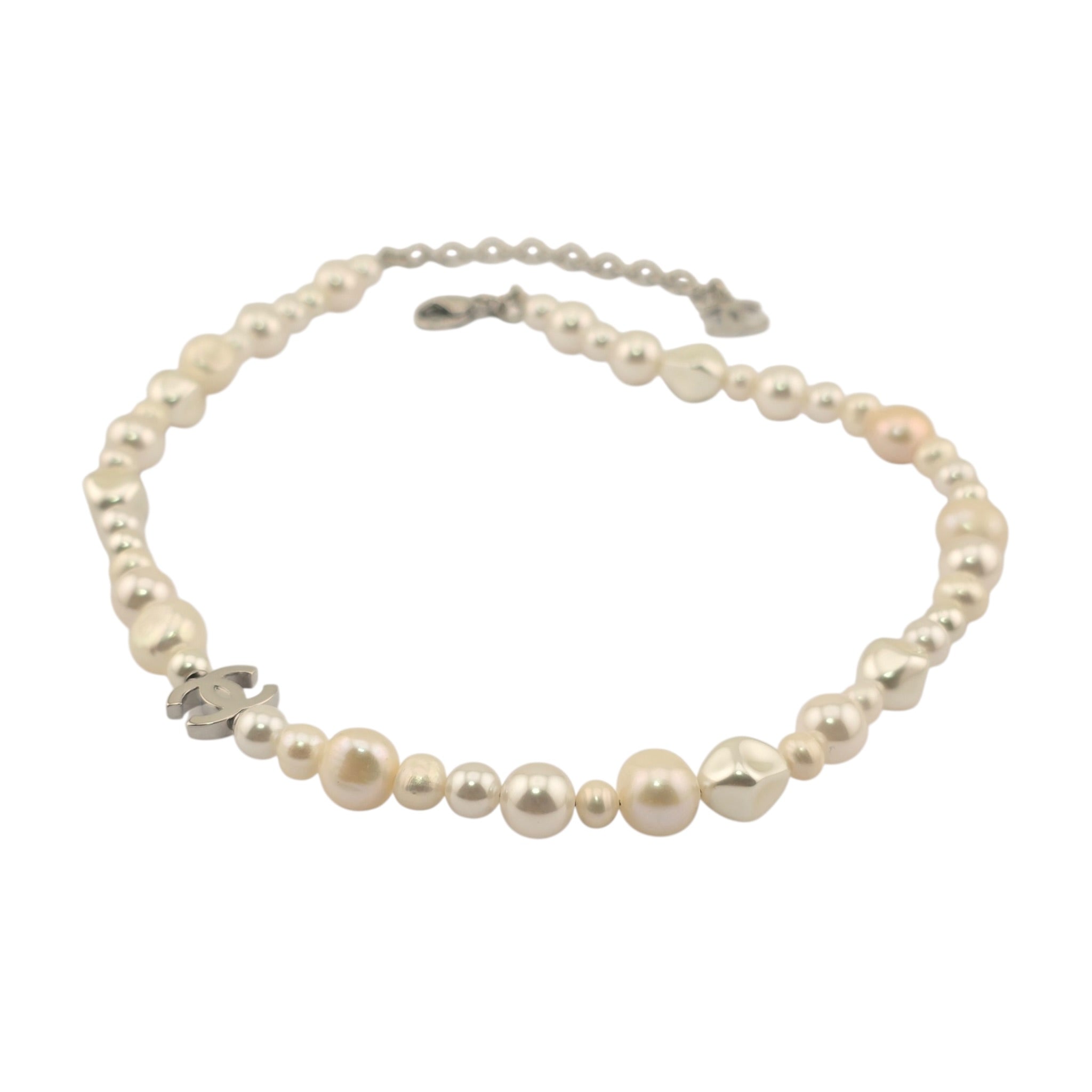 Chanel CC Faux Pearl Necklace 2026 CHANEL