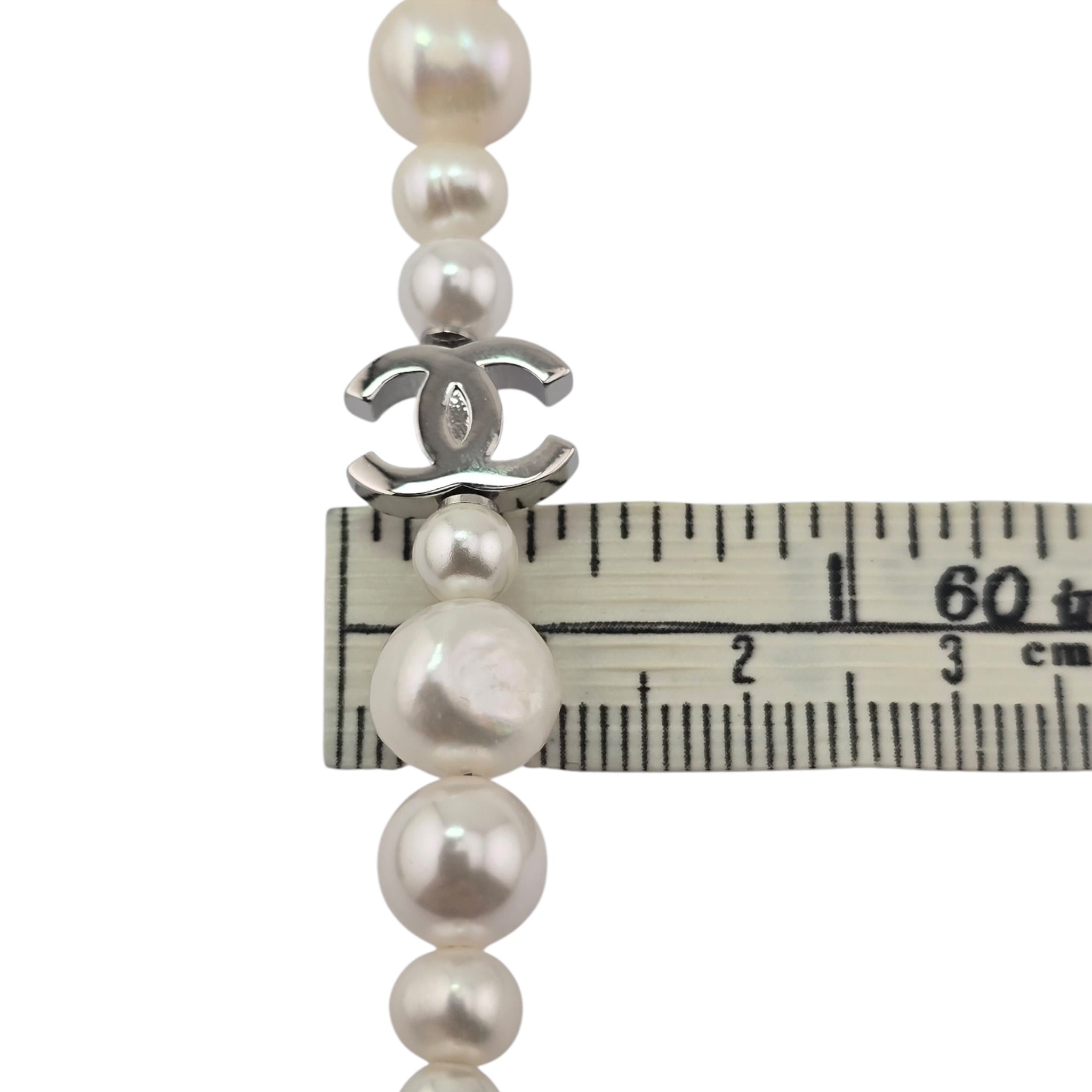 Chanel CC Faux Pearl Necklace 2026 CHANEL