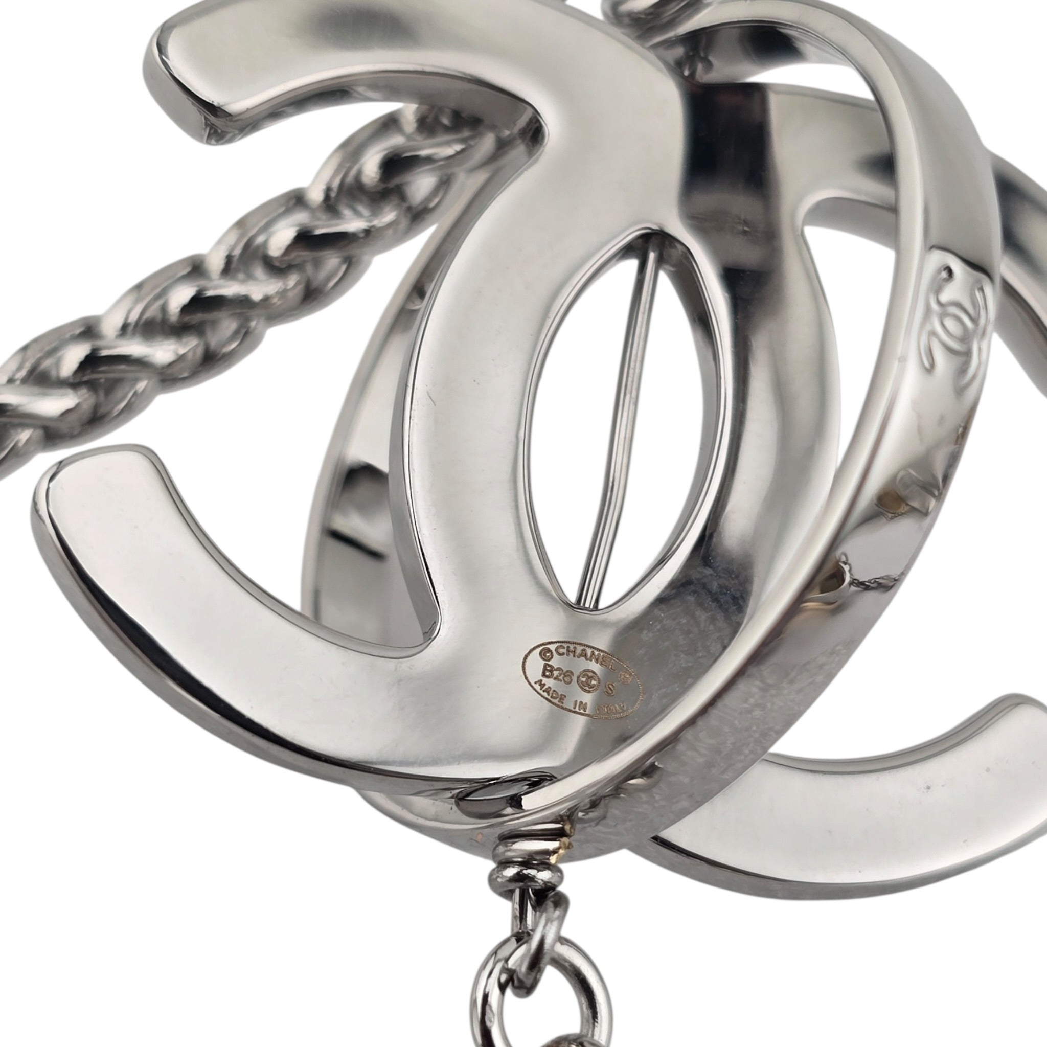 Chanel CC Pendant Clear Long Necklace SS26 2026 CHANEL