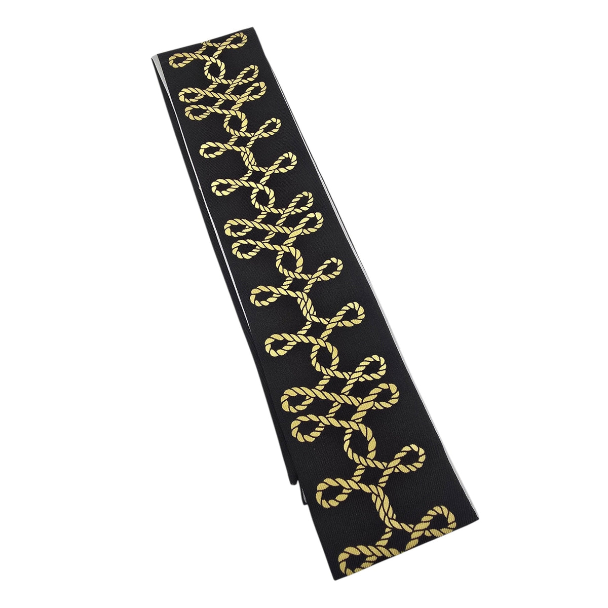 Hermes Silk Twilly Galons Et Brandebourg HERMES