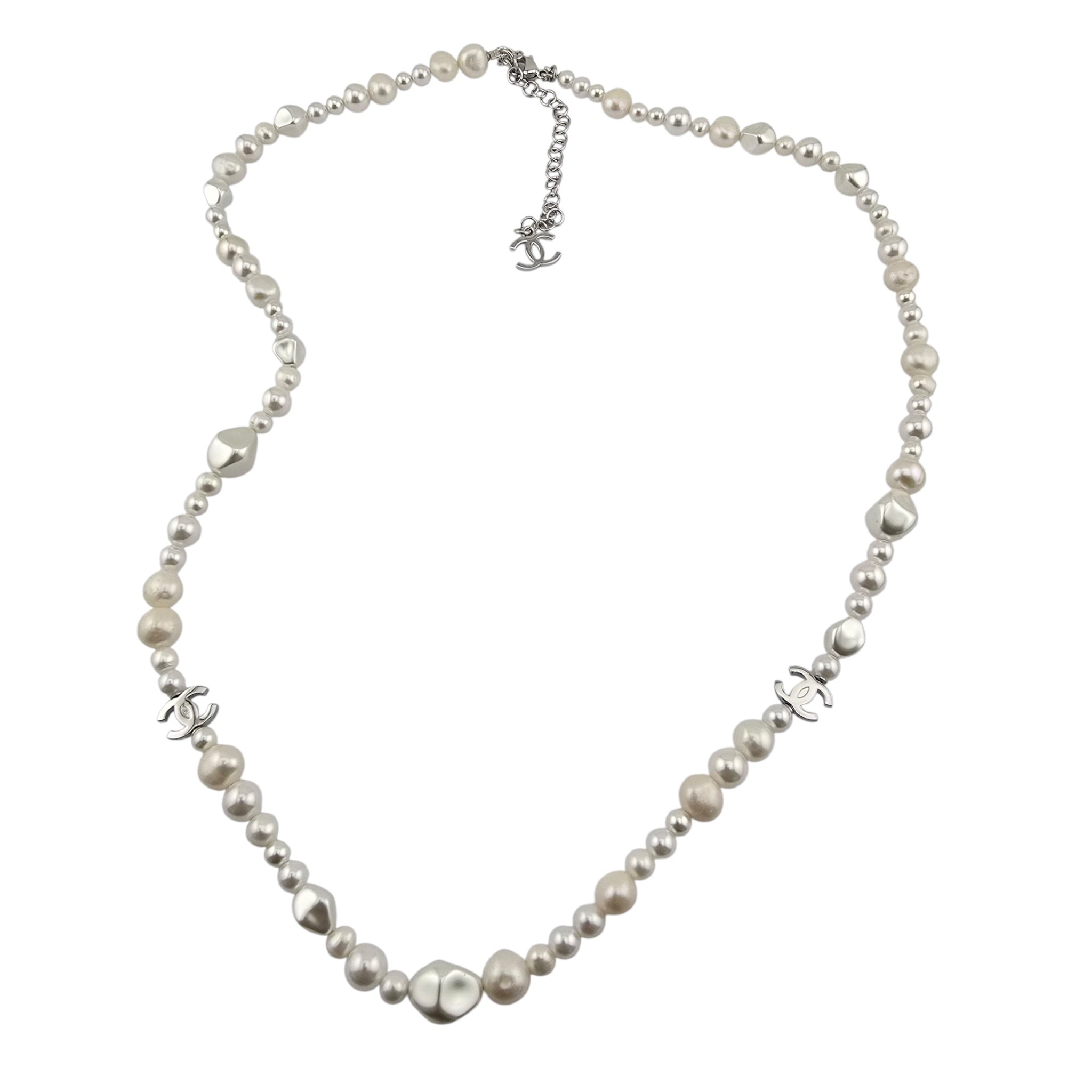 Chanel CC Long  Faux Pearl Necklace 2026 CHANEL