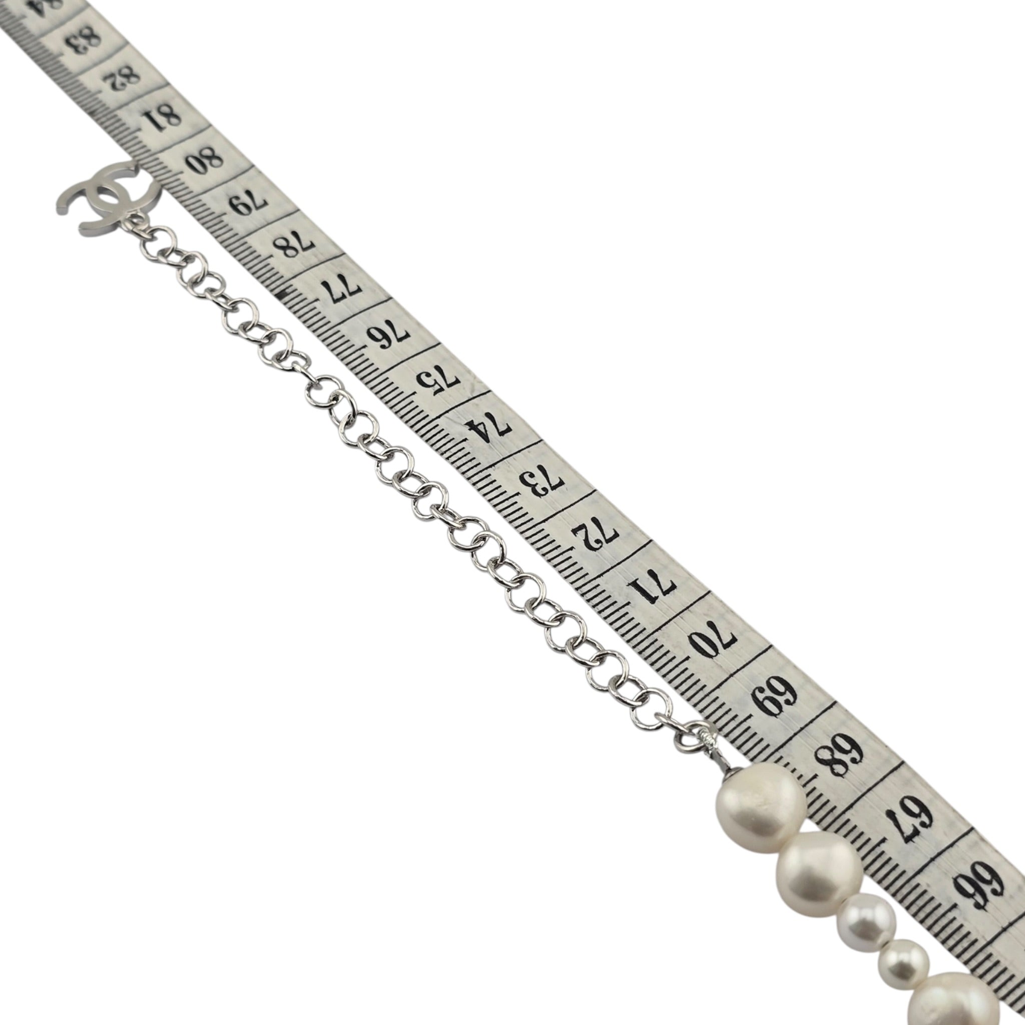 Chanel CC Long  Faux Pearl Necklace 2026 CHANEL
