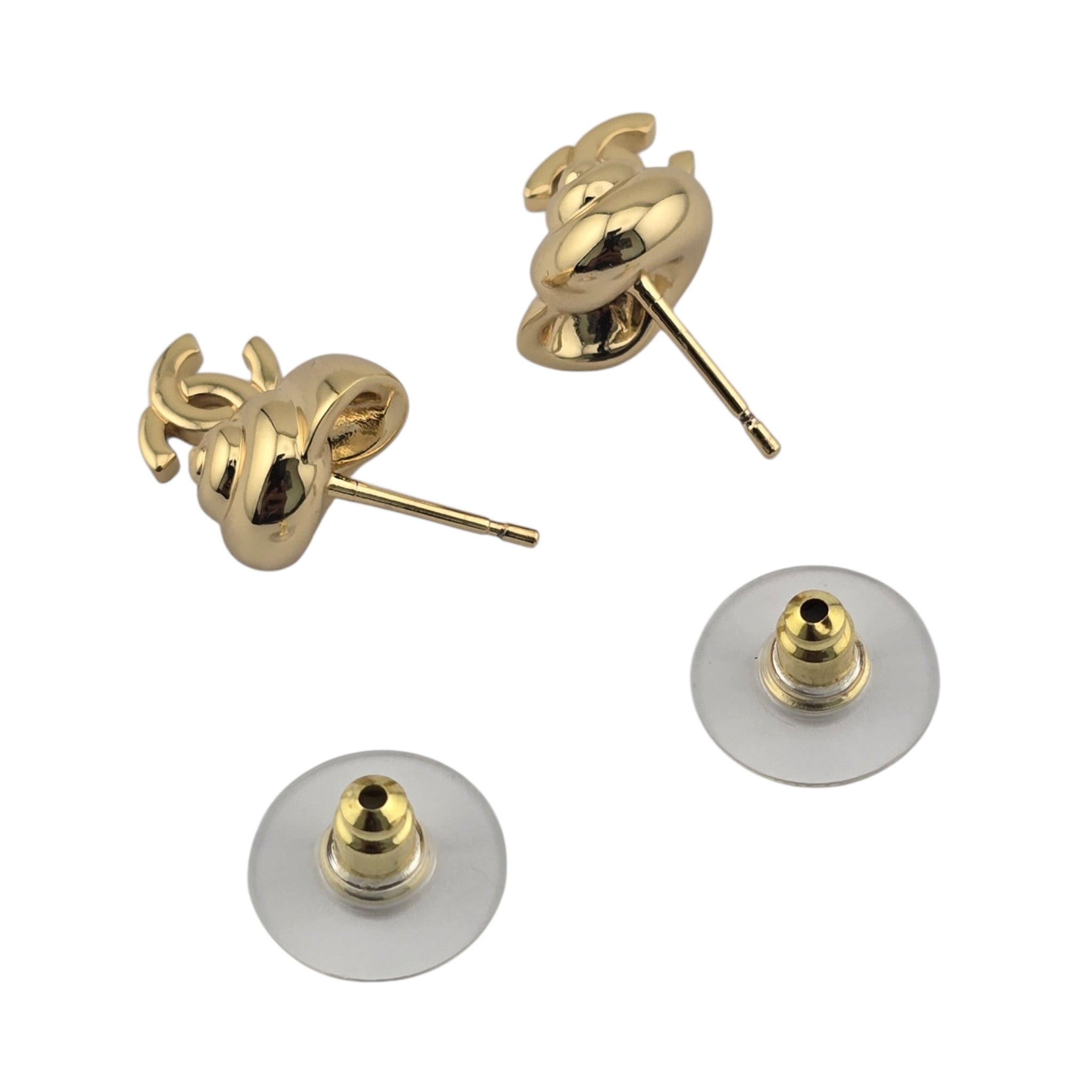 Chanel CC Coco Beach Gold Earrings 2026 CHANEL