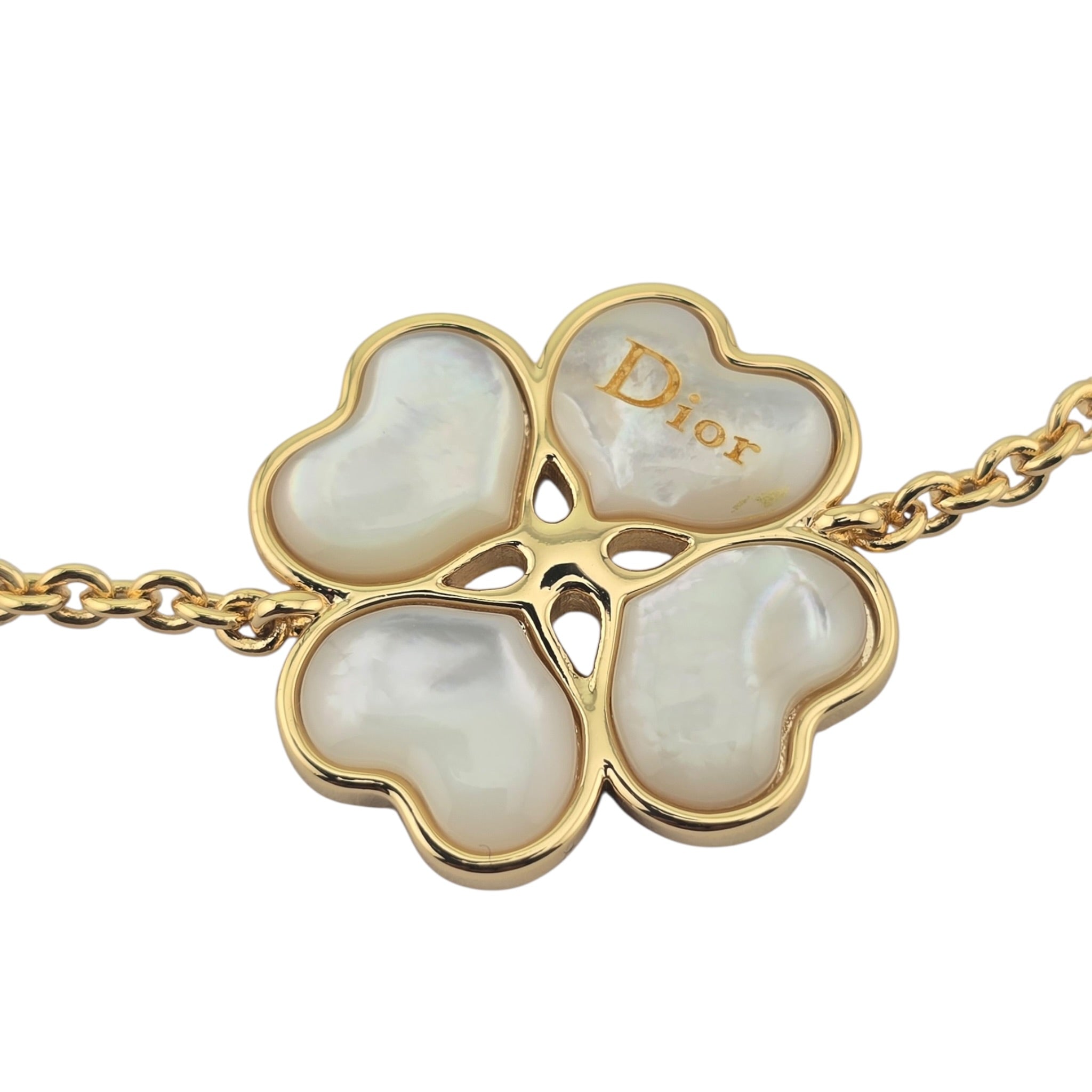 Christian Dior Sparkling Clover Bracelet DIOR