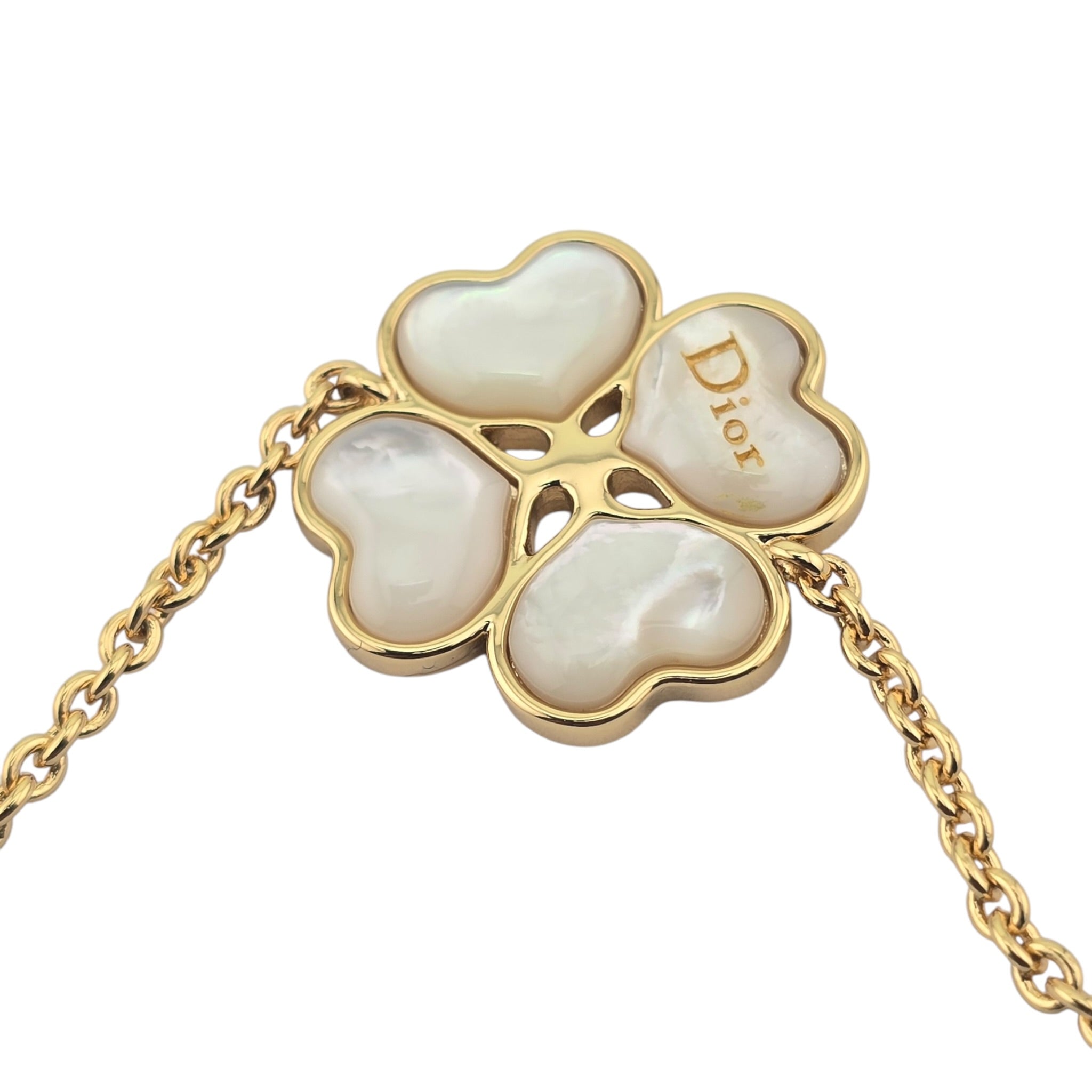 Christian Dior Sparkling Clover Bracelet DIOR