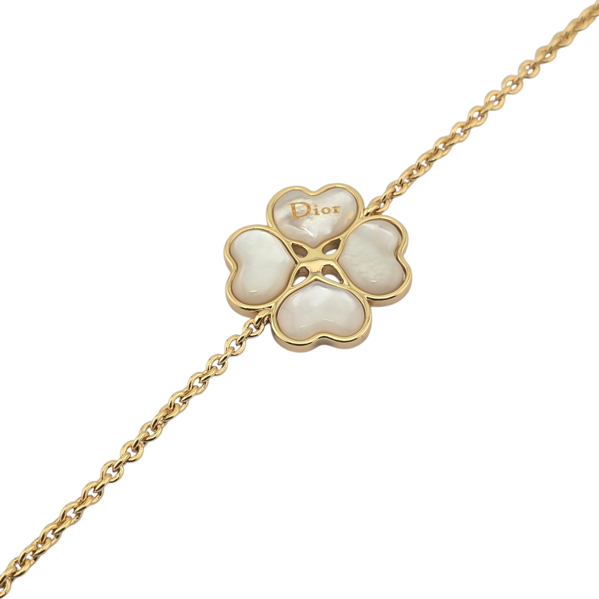 Christian Dior Sparkling Clover Bracelet DIOR