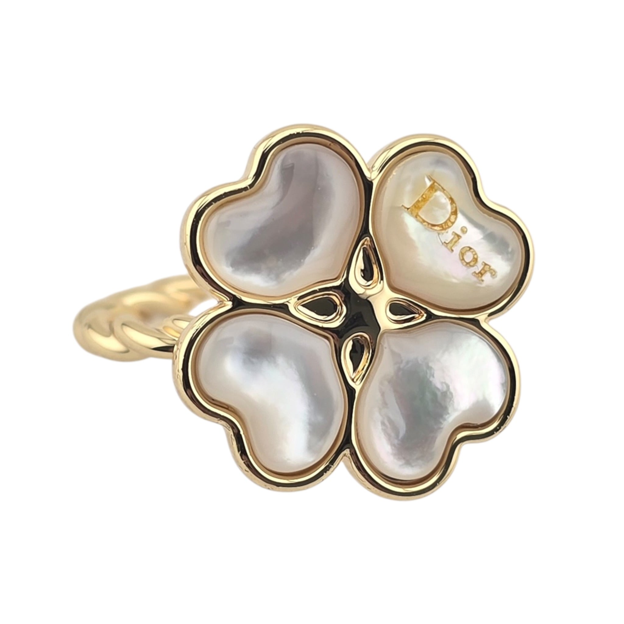 Christian Dior Sparkling Clover Ring DIOR