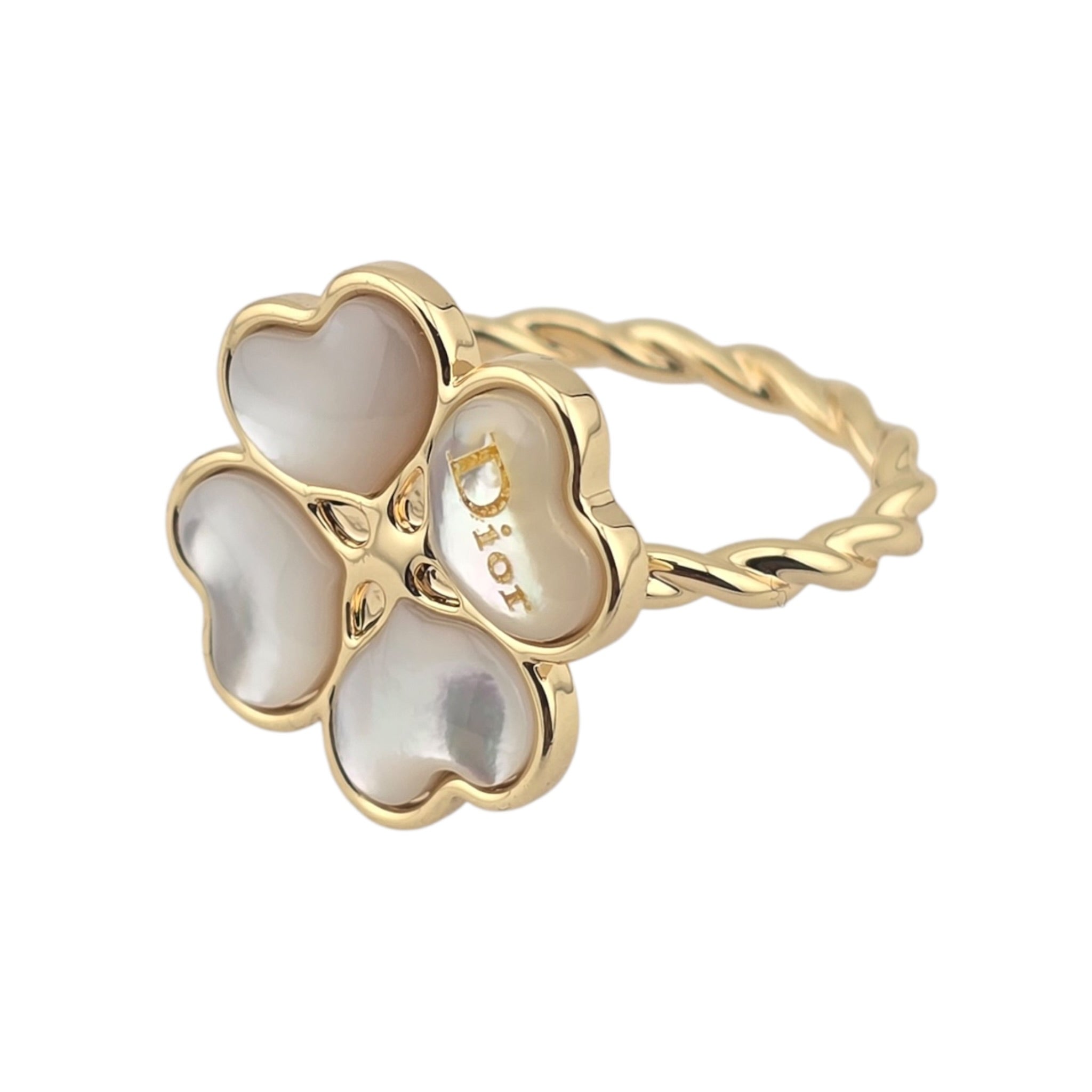 Christian Dior Sparkling Clover Ring DIOR
