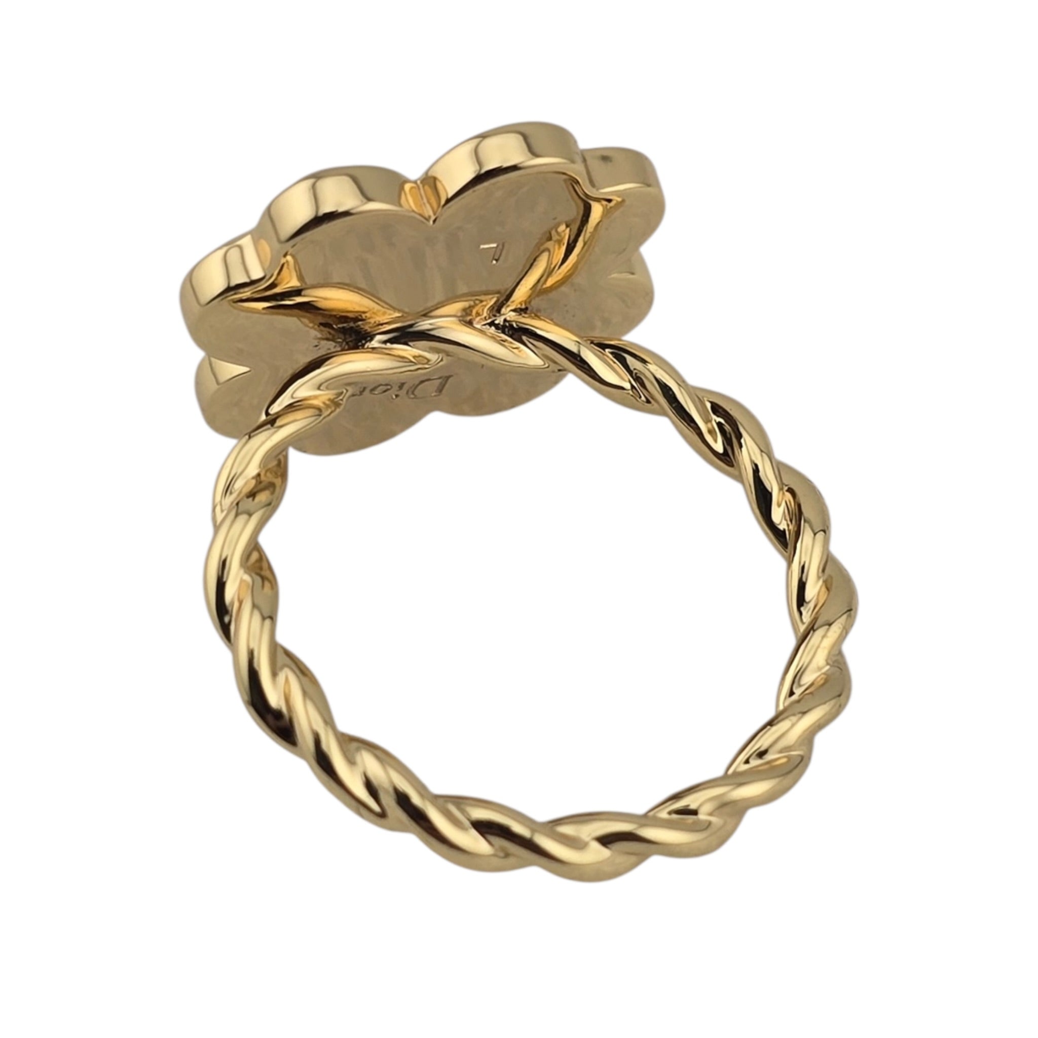 Christian Dior Sparkling Clover Ring DIOR