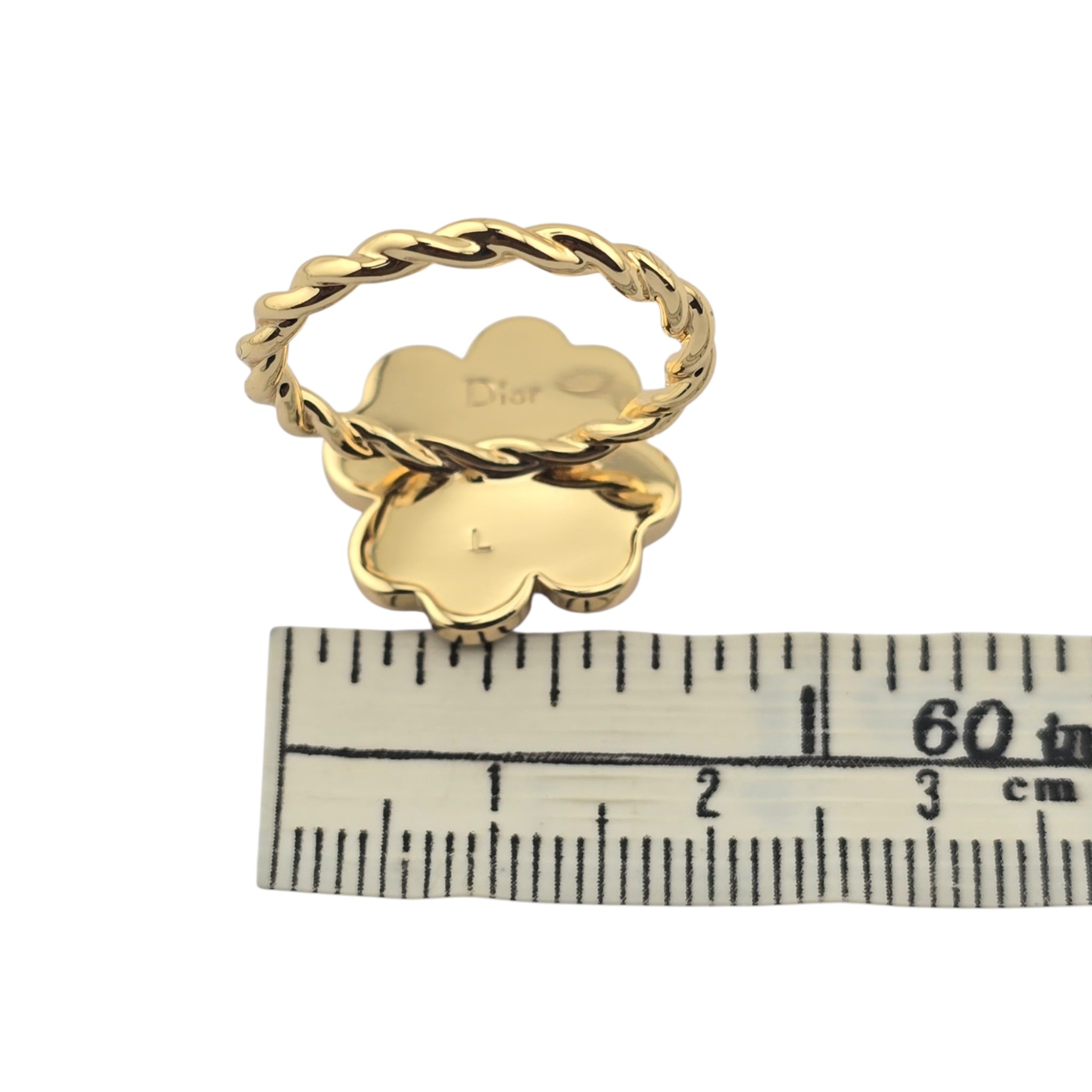 Christian Dior Sparkling Clover Ring DIOR