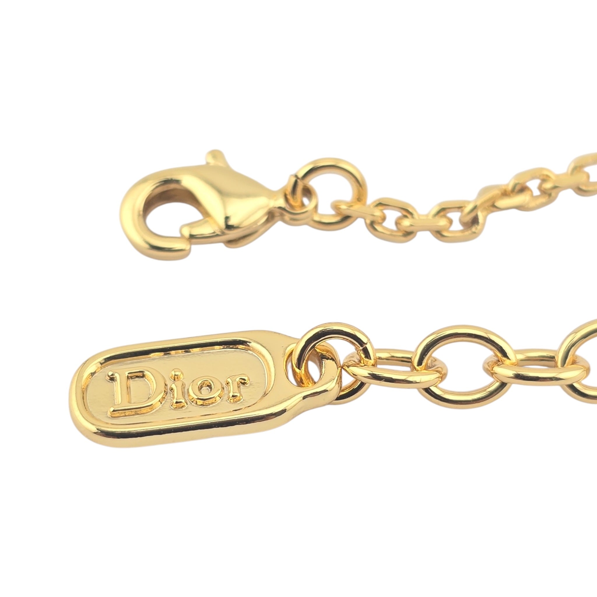 Christian Dior Garden Mother of Pearl Gold  Bracelet DIOR