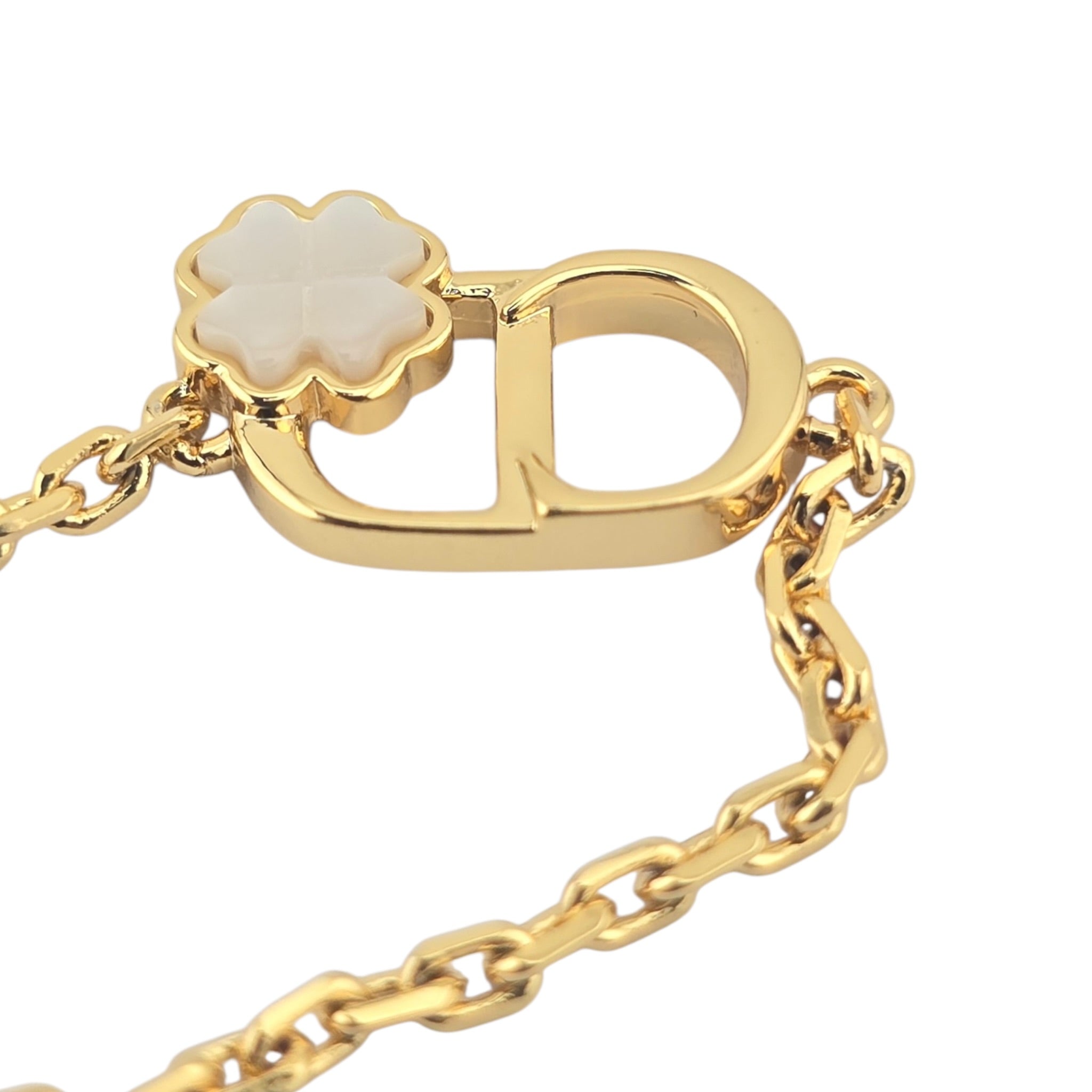 Christian Dior Garden Mother of Pearl Gold  Bracelet DIOR