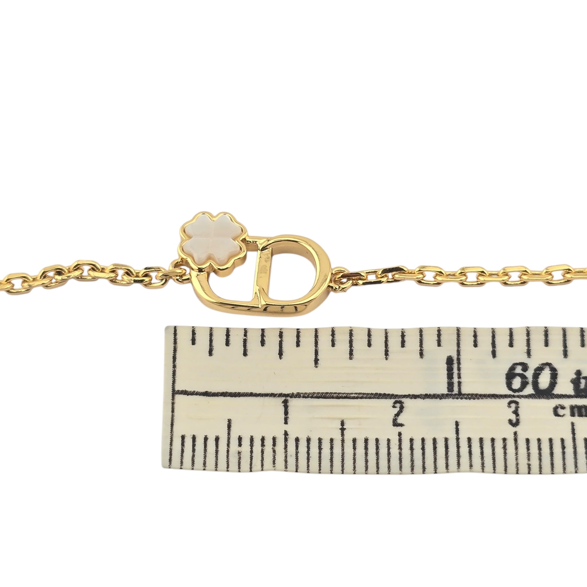 Christian Dior Garden Mother of Pearl Gold Bracelet DIOR